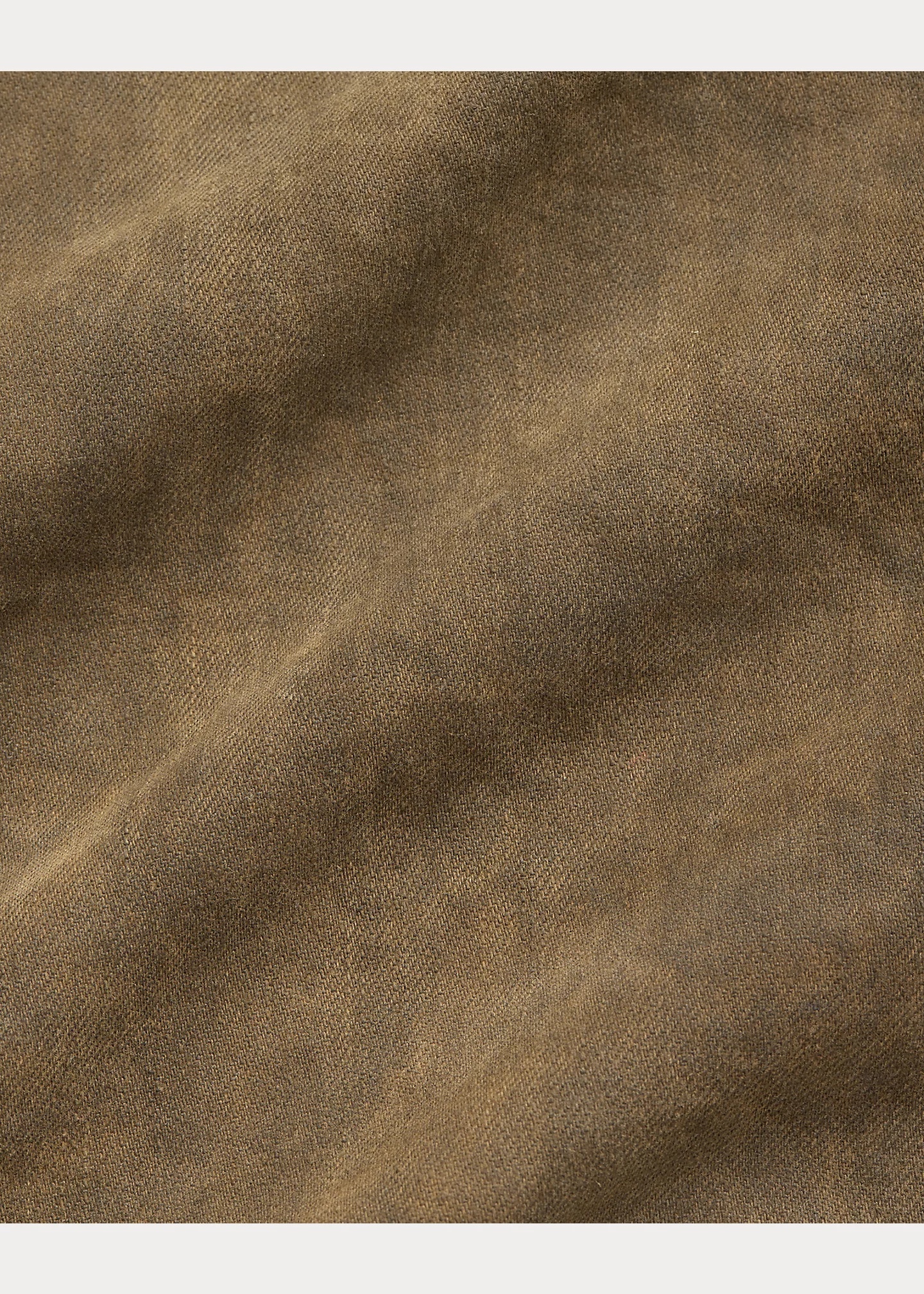 Fleece-Collar Brown Denim Jacket - 6
