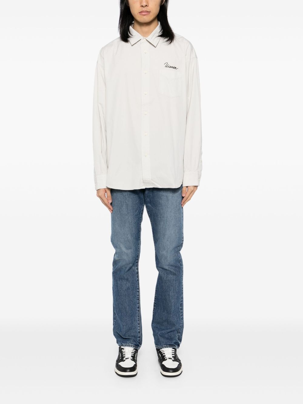embroidered shirt - 2