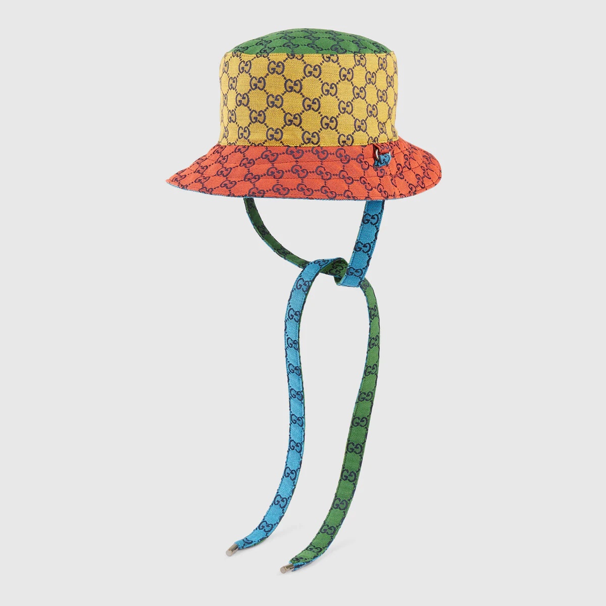 GG Multicolor reversible bucket hat - 1