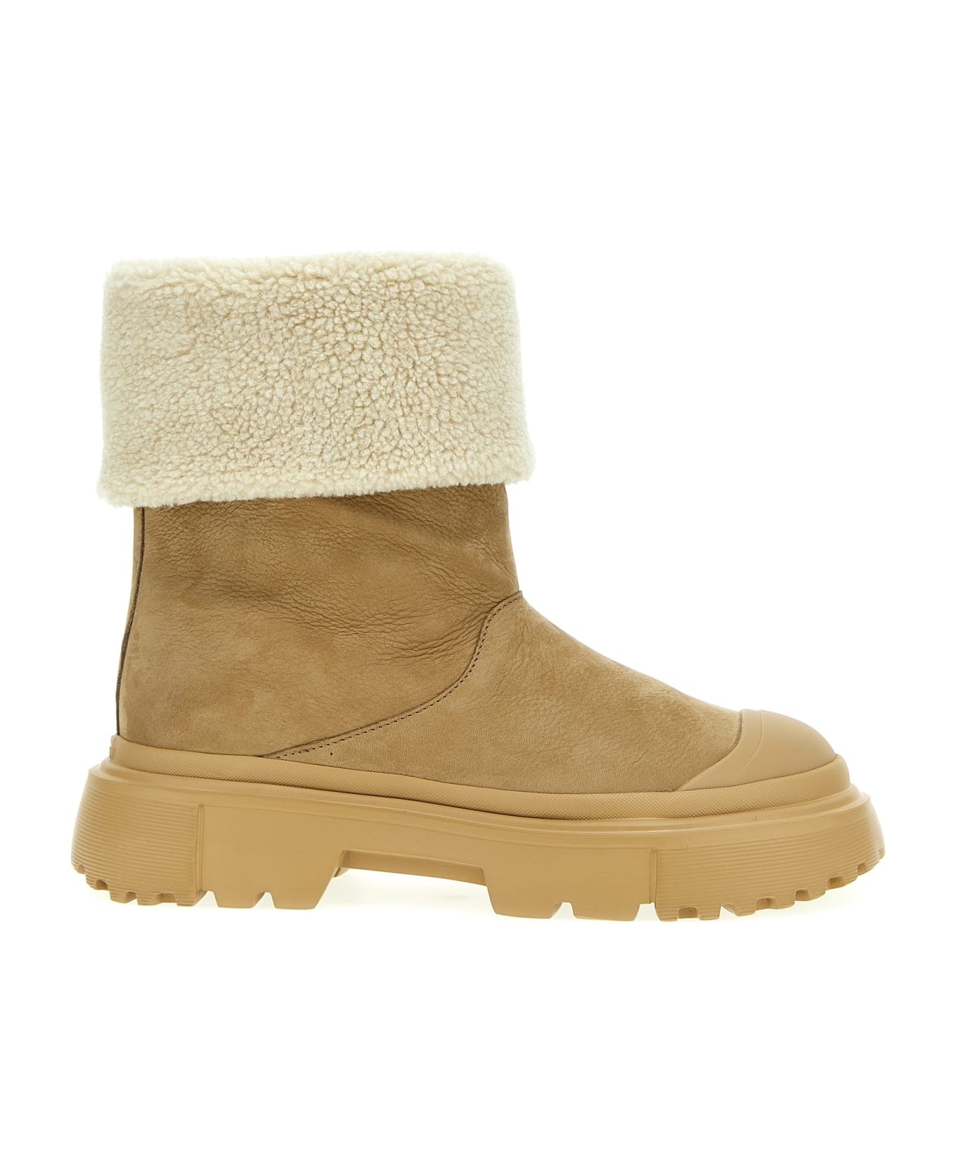 【送料&関税込】Hogan H619 Ankle Boot With Faux Fur HOGAN H619 Ankle Boot With Faux Fur | italist | REVERSIBLE