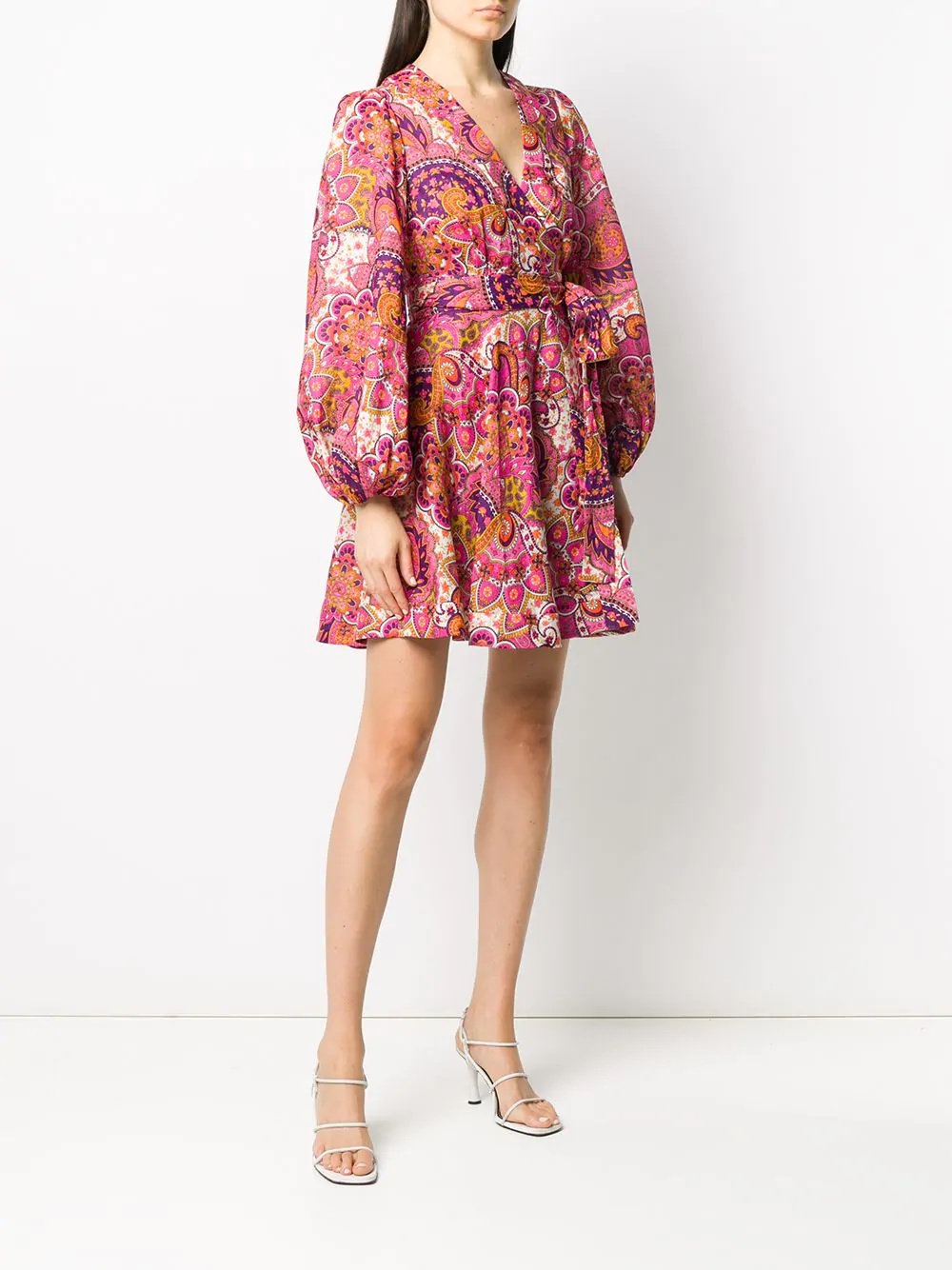 paisley shift dress - 3