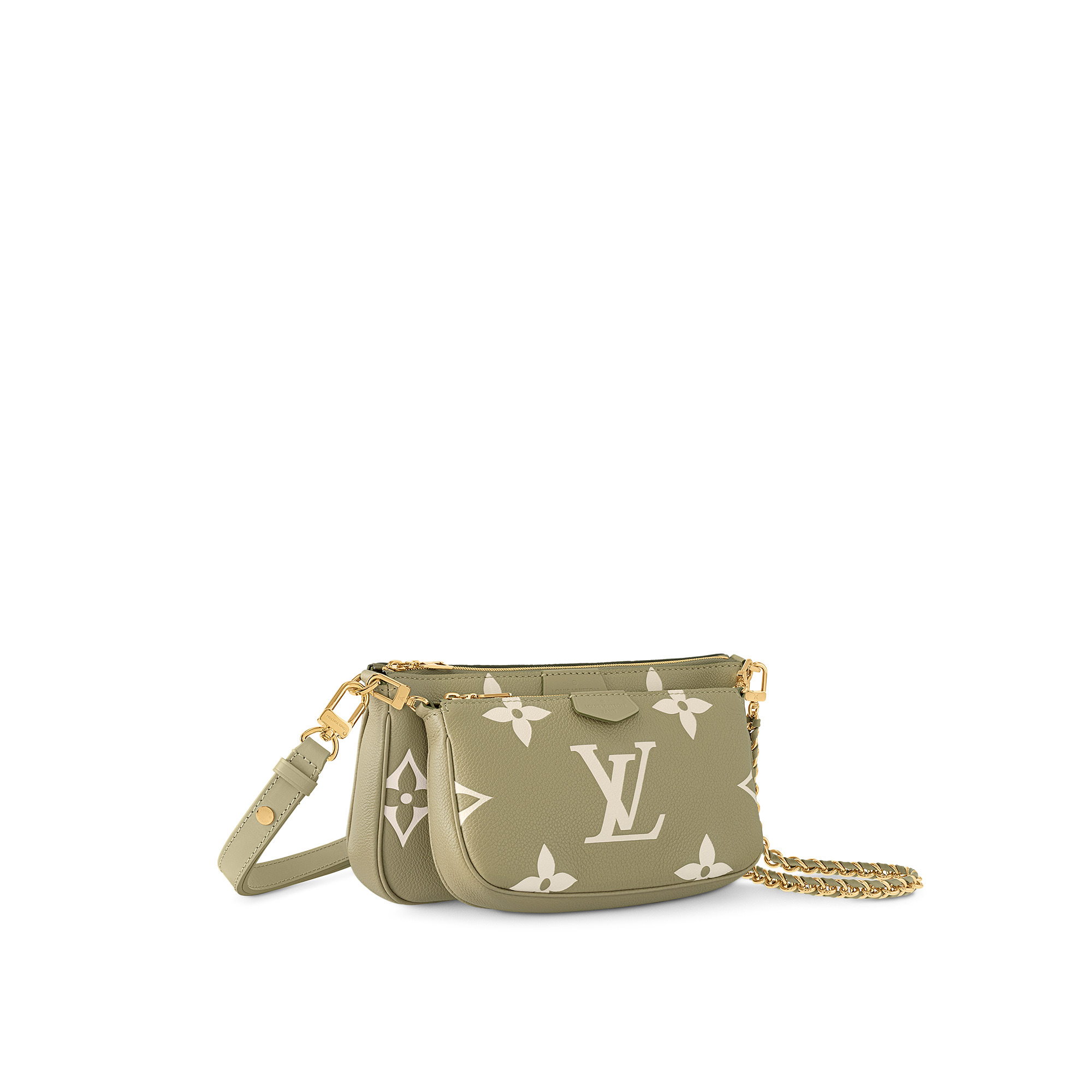 Louis Vuitton Multi Pochette Accessoires Creme in Cowhide Leather with  Gold-tone - US