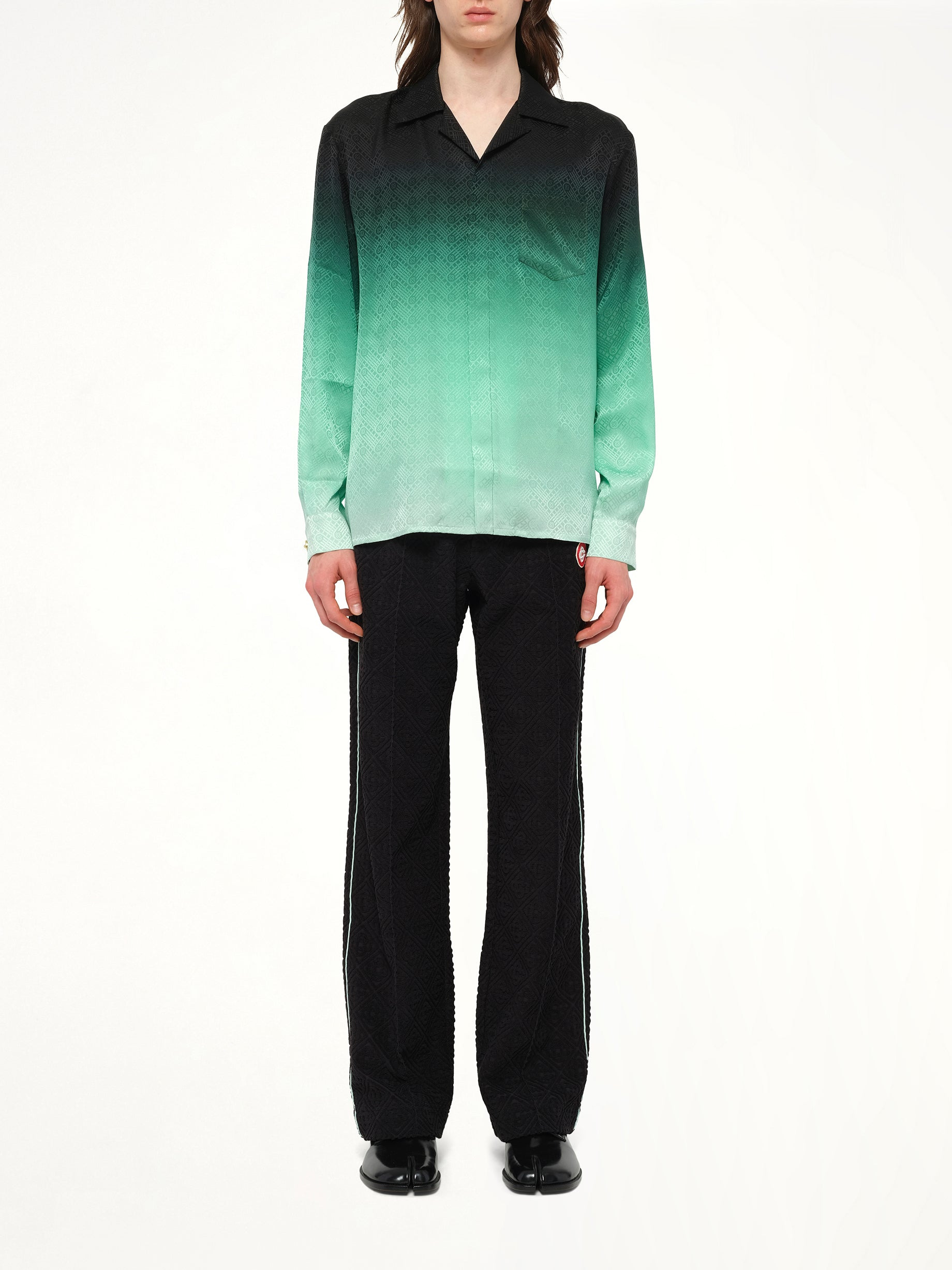 Ping Pong Gradient Shirt in Green - 7