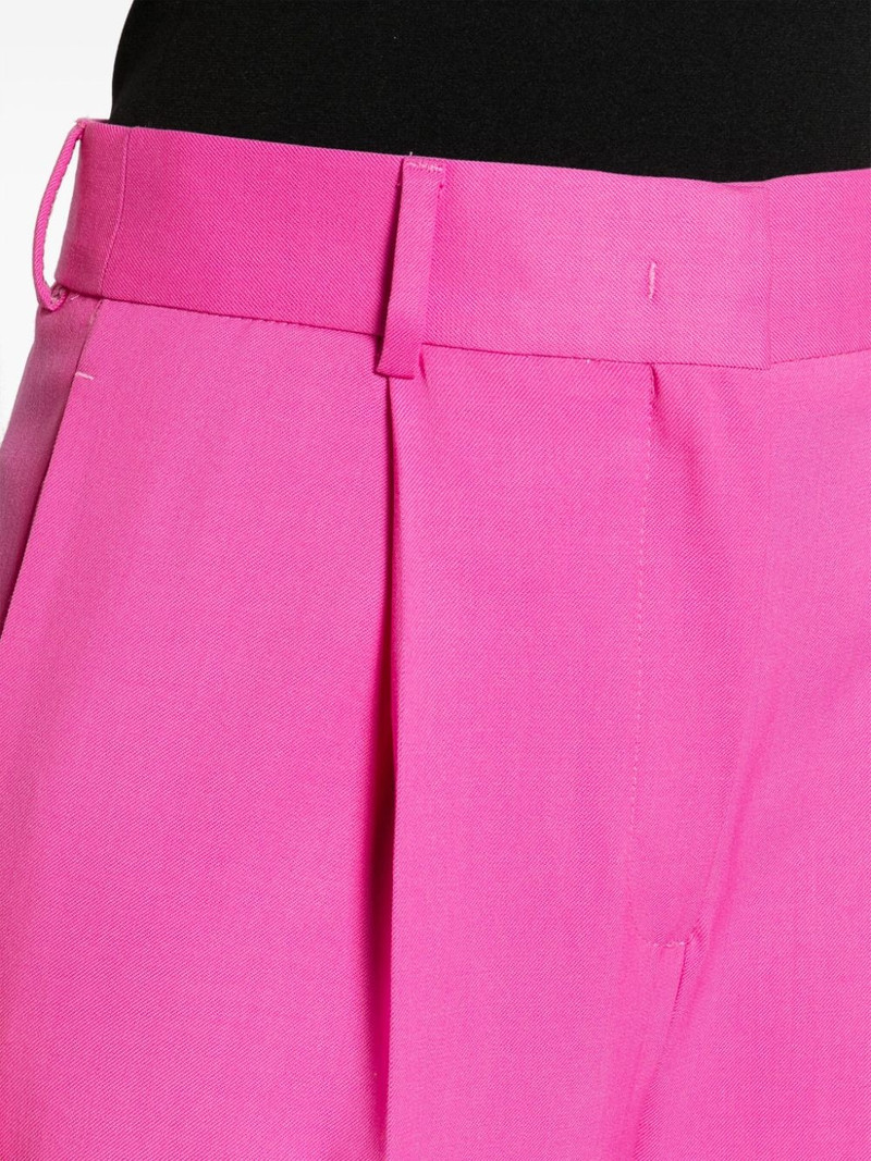 pleated straight-leg trousers 5