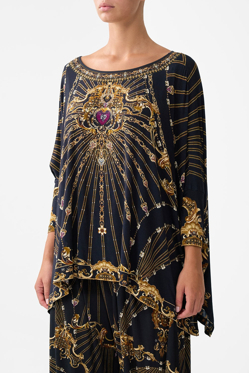 SCOOP NECK SLOUCH TEE 5