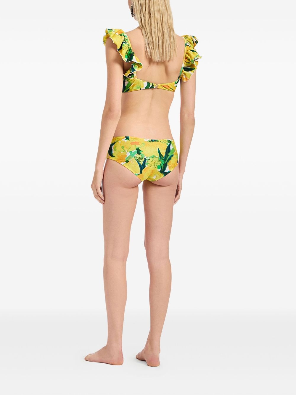 floral-print bikini bottoms - 3