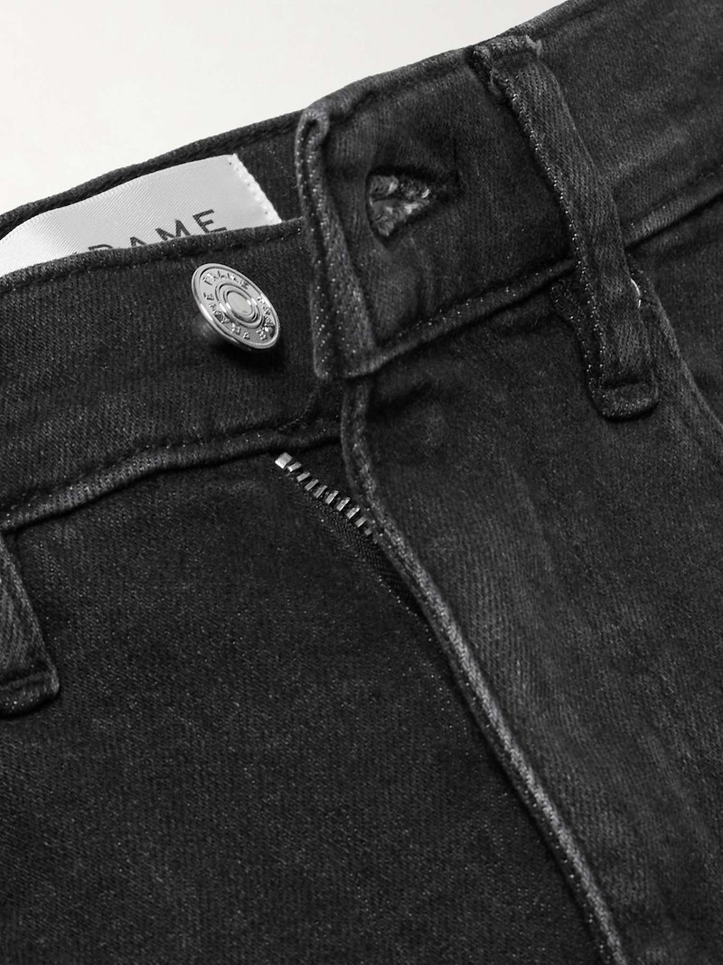 Le Sleek embellished cropped high-rise straight-leg jeans 5