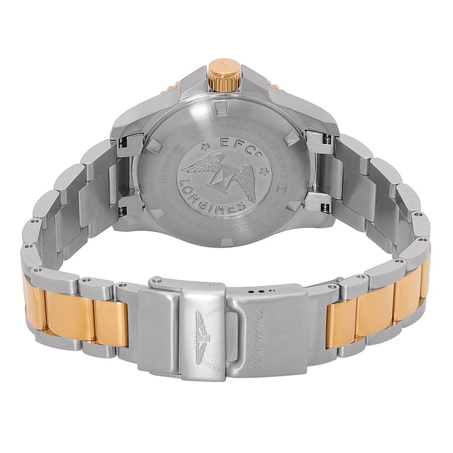 Longines Hydroconquest Quartz Diamond White Mother of Pearl Dial Ladies Watch L3.370.3.87.6 - 3