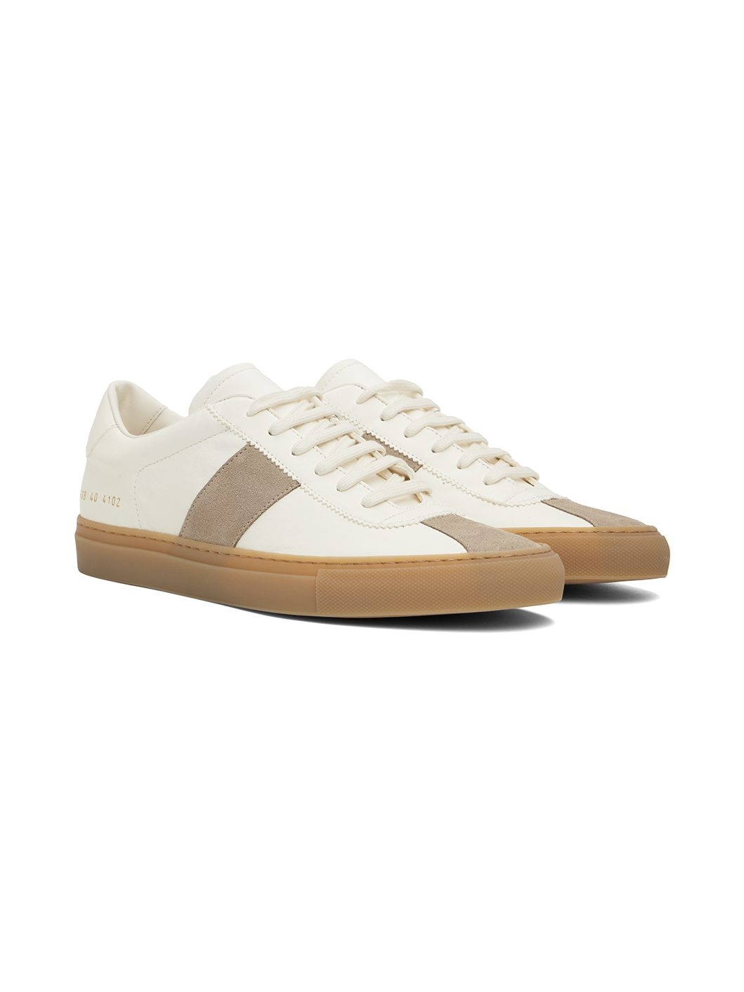 Off-White Tennis Trainer Sneakers - 4