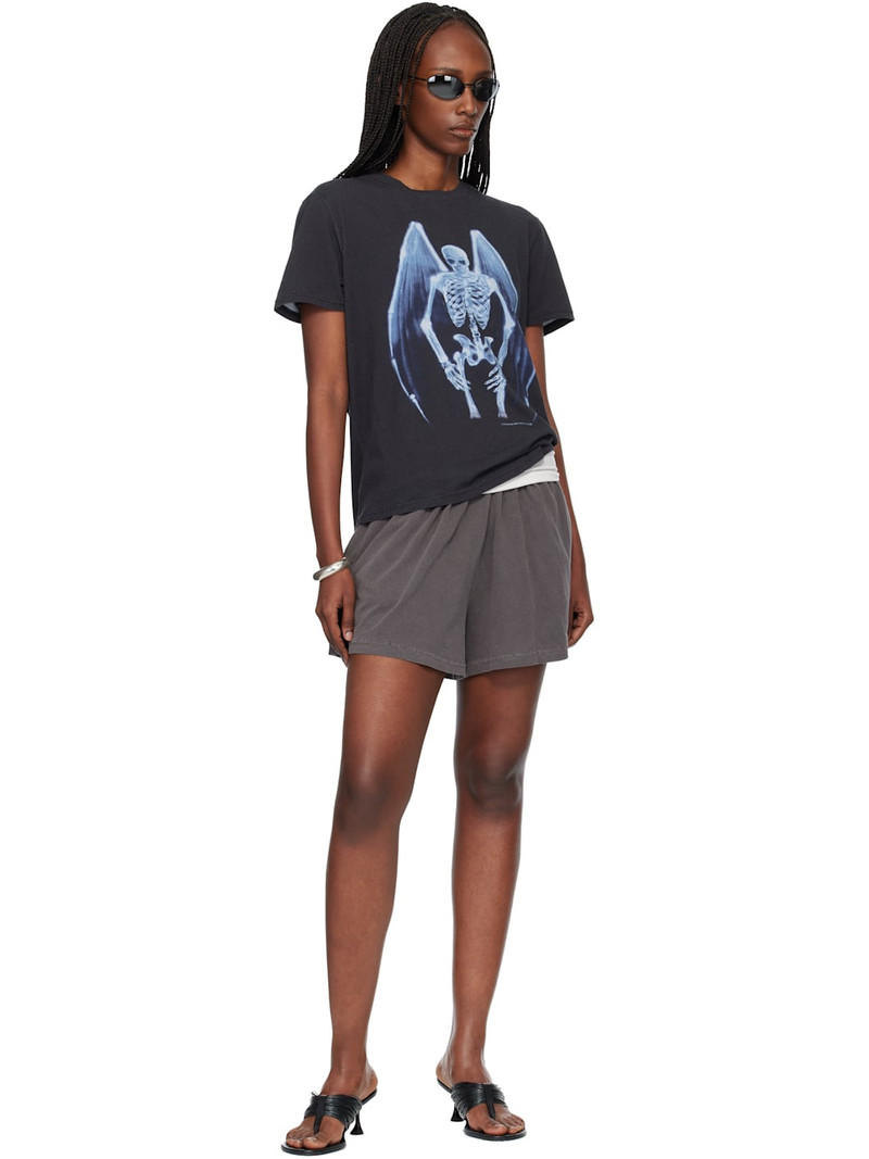 Our Legacy Gray Gored Shorts outlook