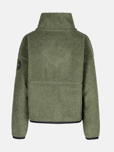 Canada Goose 'SIMCOE' GREEN WOOL BLEND FLEECE outlook