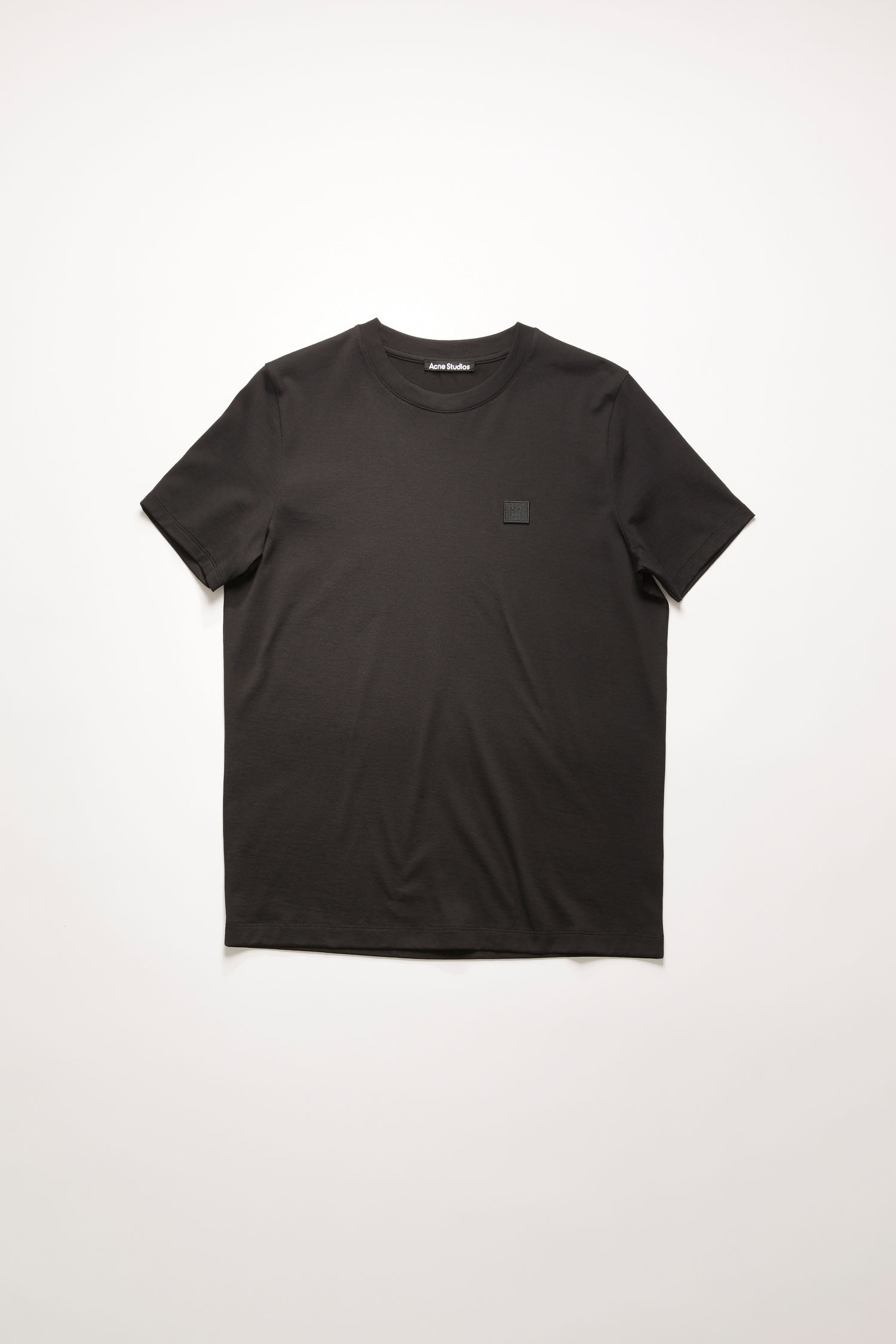 Crew neck t-shirt black - 1