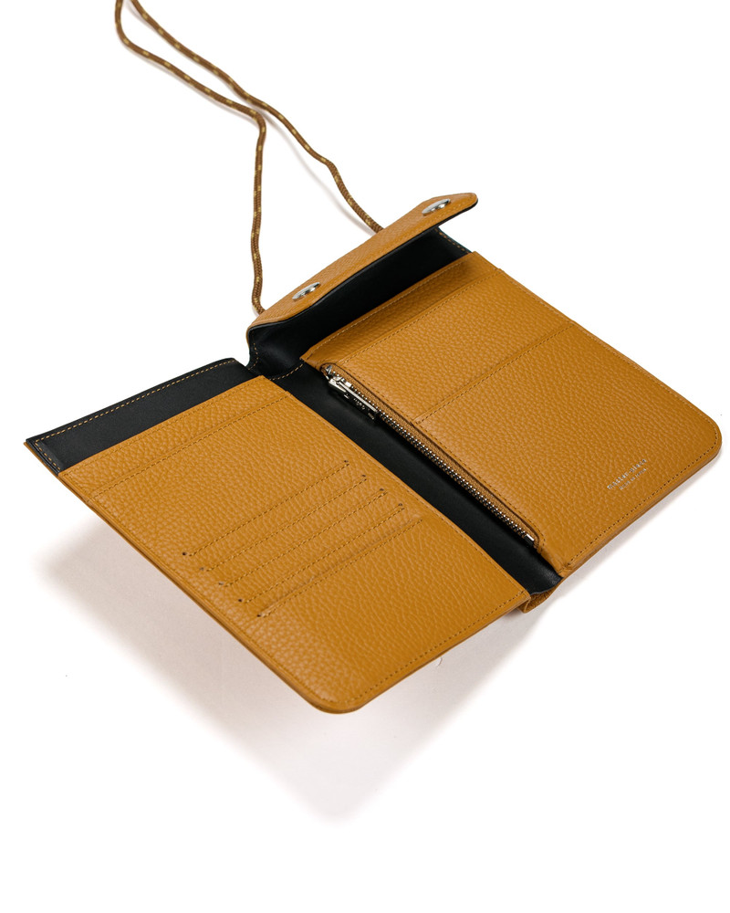 master-piece CAST Travel Wallet Camel outlook