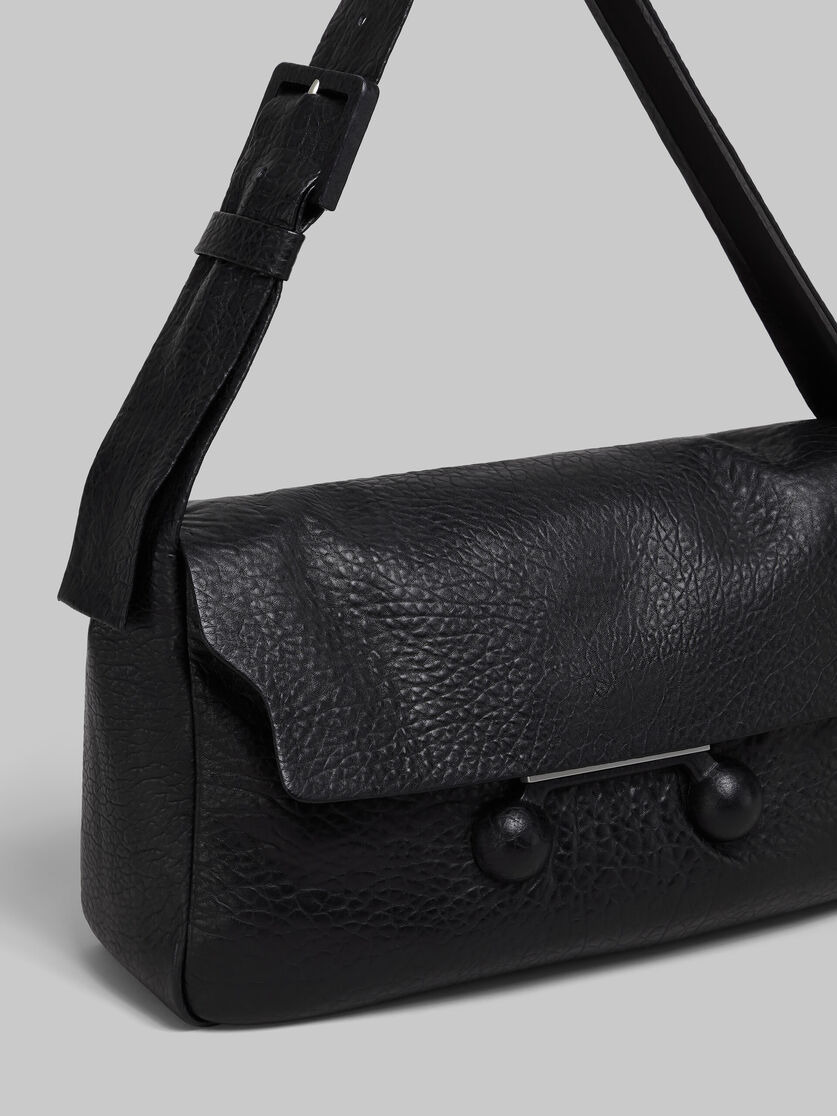 BLACK NAPPA EXTRA LARGE TRUNKAROO SOFT BAG - 4