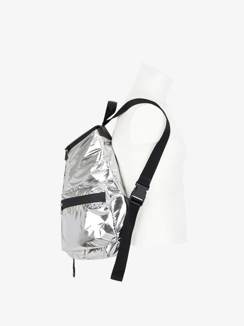 SPECTRE BACKPACK IN METALLIZED NYLON 3