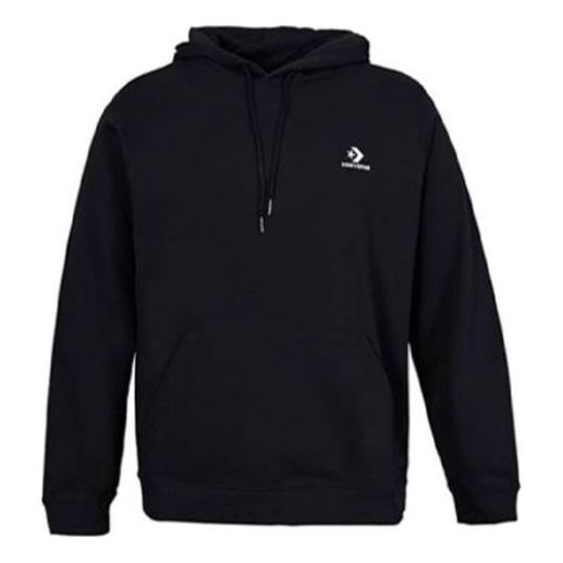 Converse Go-To Embroidered Star Chevron Standard-Fit Pullover Hoodie 'Black' 10023874-A01 - 1