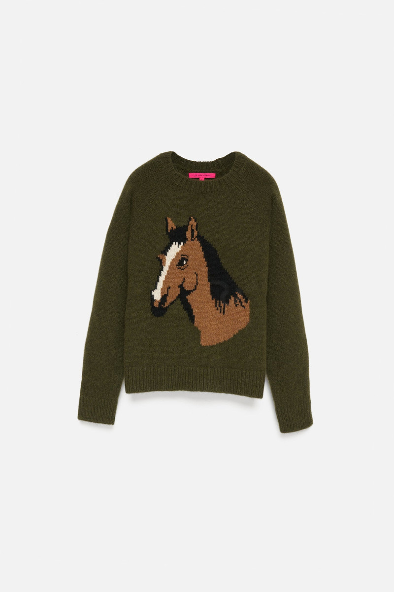 HORSEY RAGLAN CREW 1