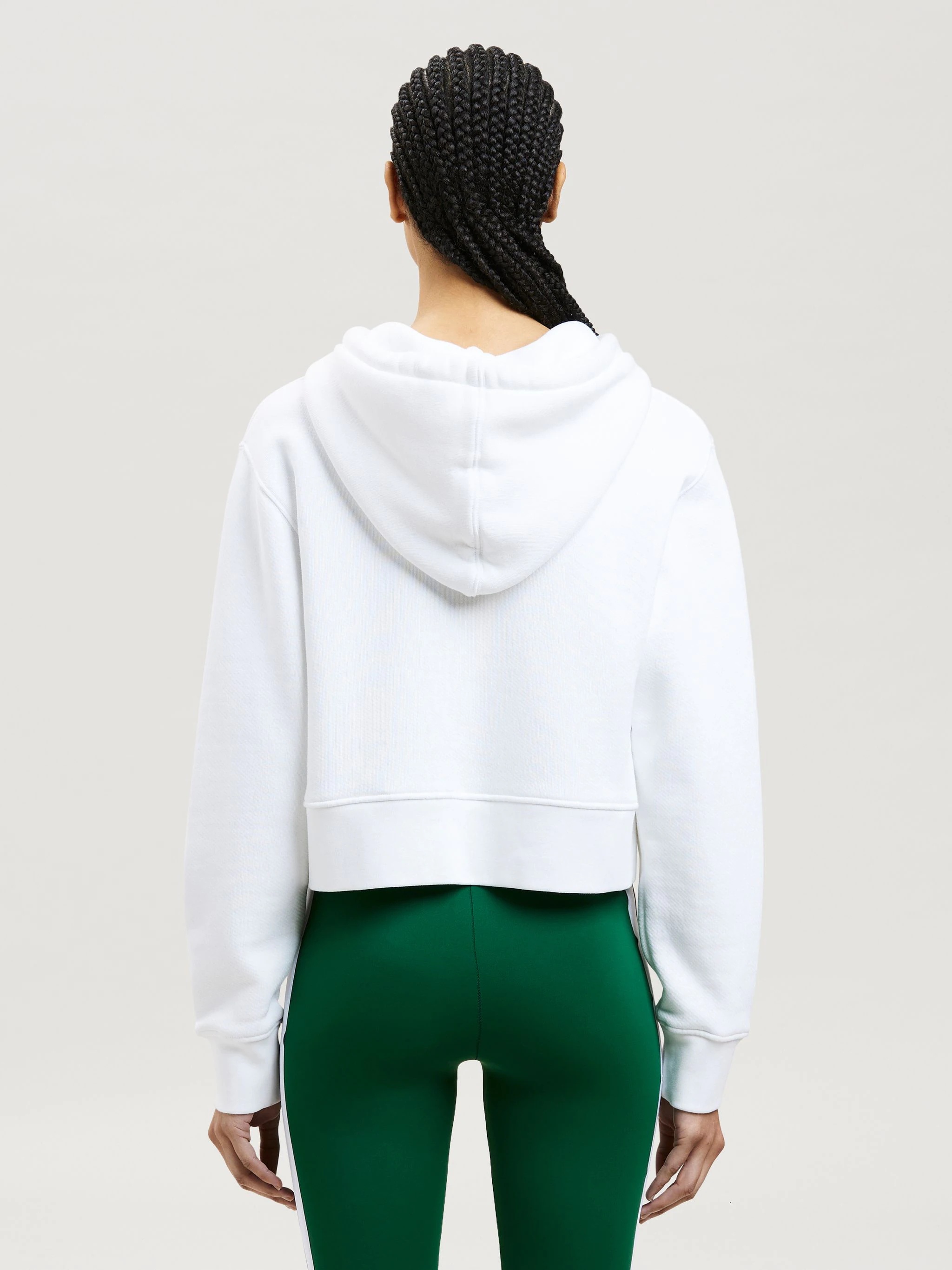 RHINESTONE SPRAYED LOGO HOODIE - 5