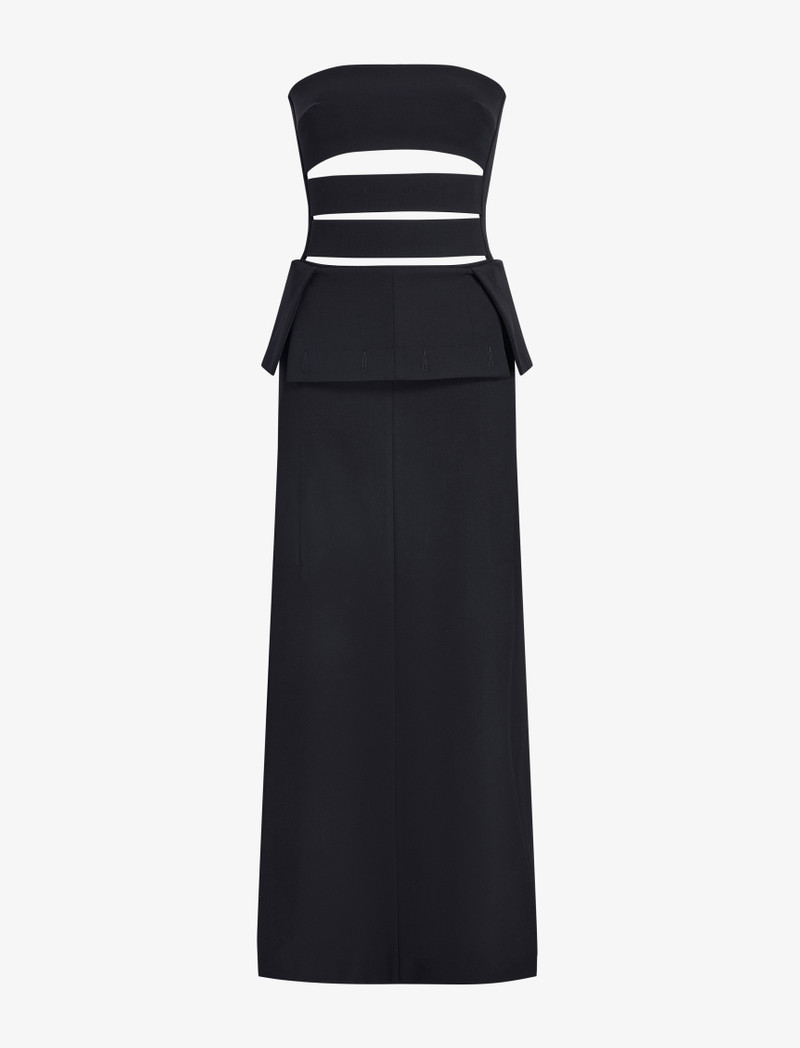 Kit Dress in Wool Gabardine - 1