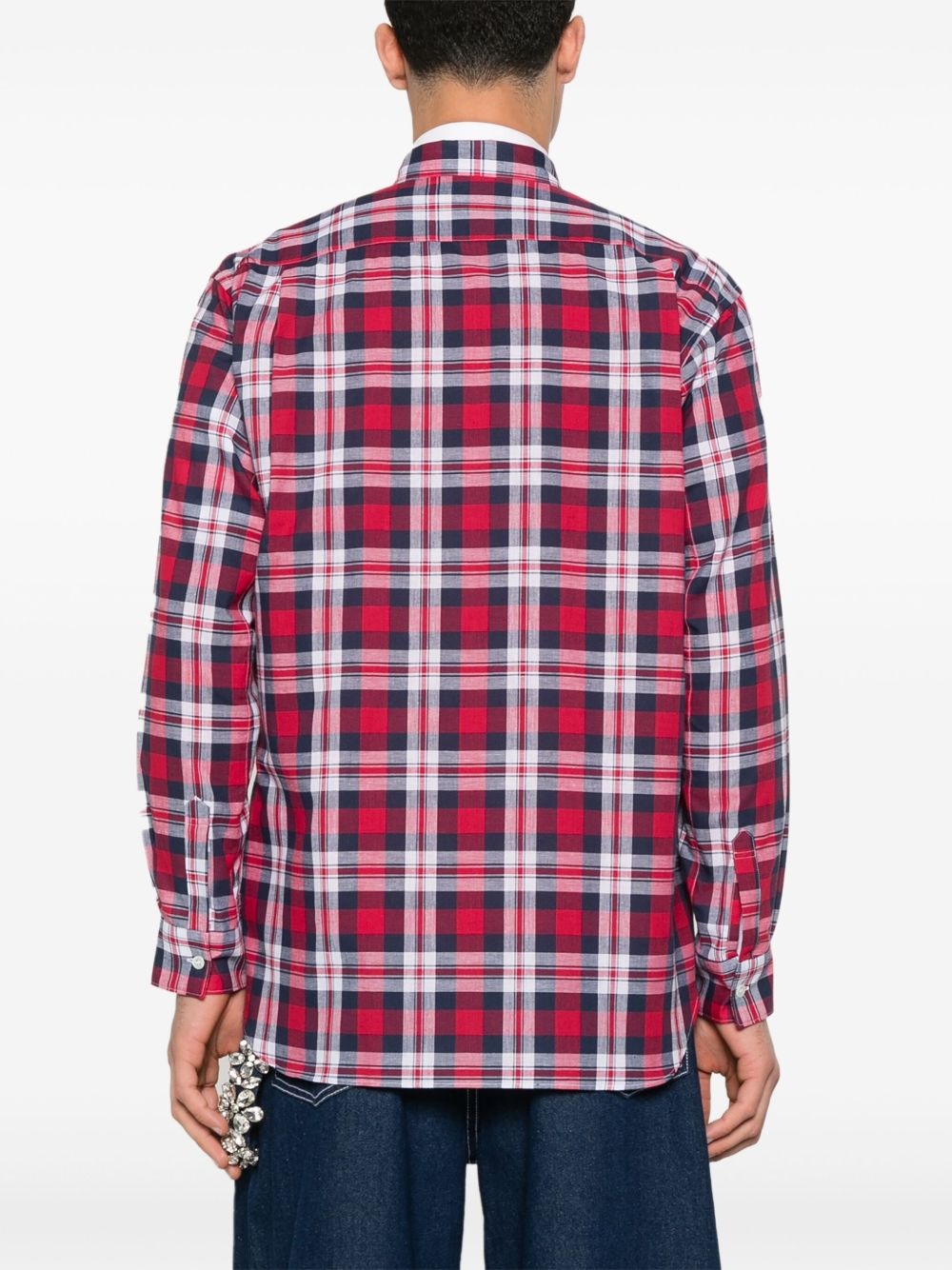 checked shirt - 4