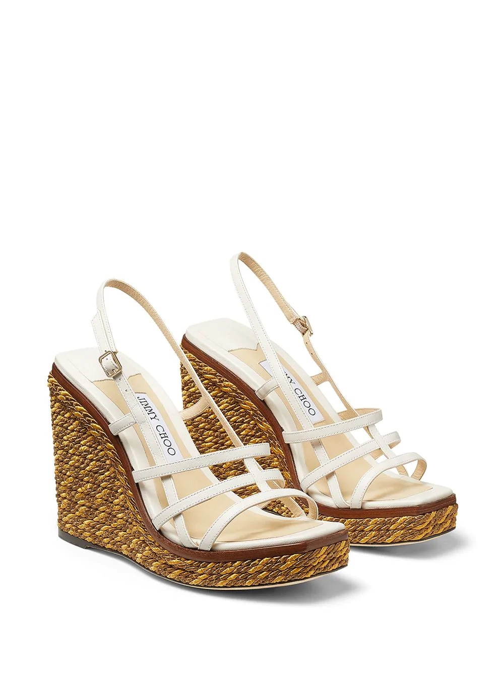 Ariela woven wedge sandals 110mm - 2