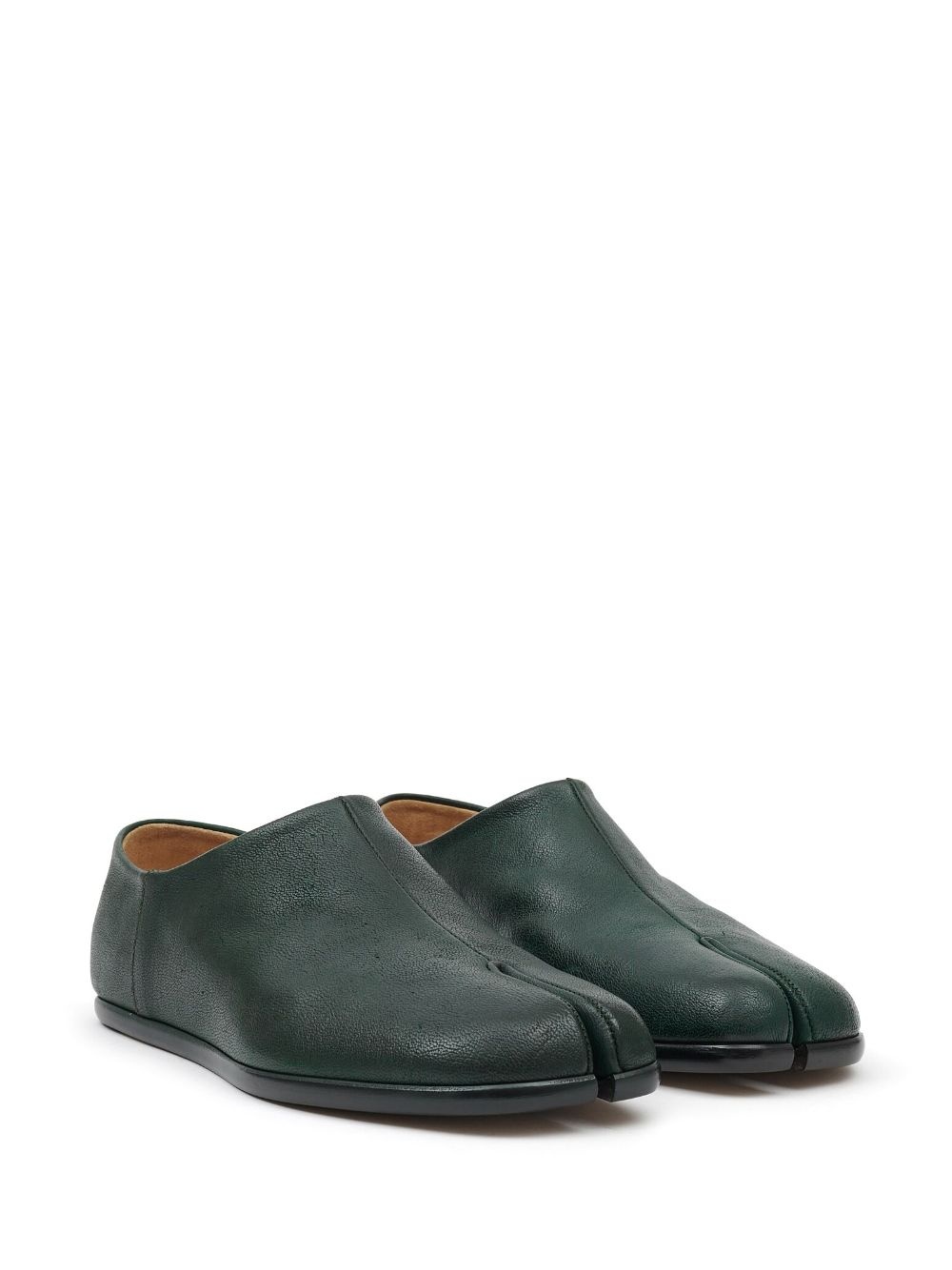 Tabi split-toe leather loafers - 2