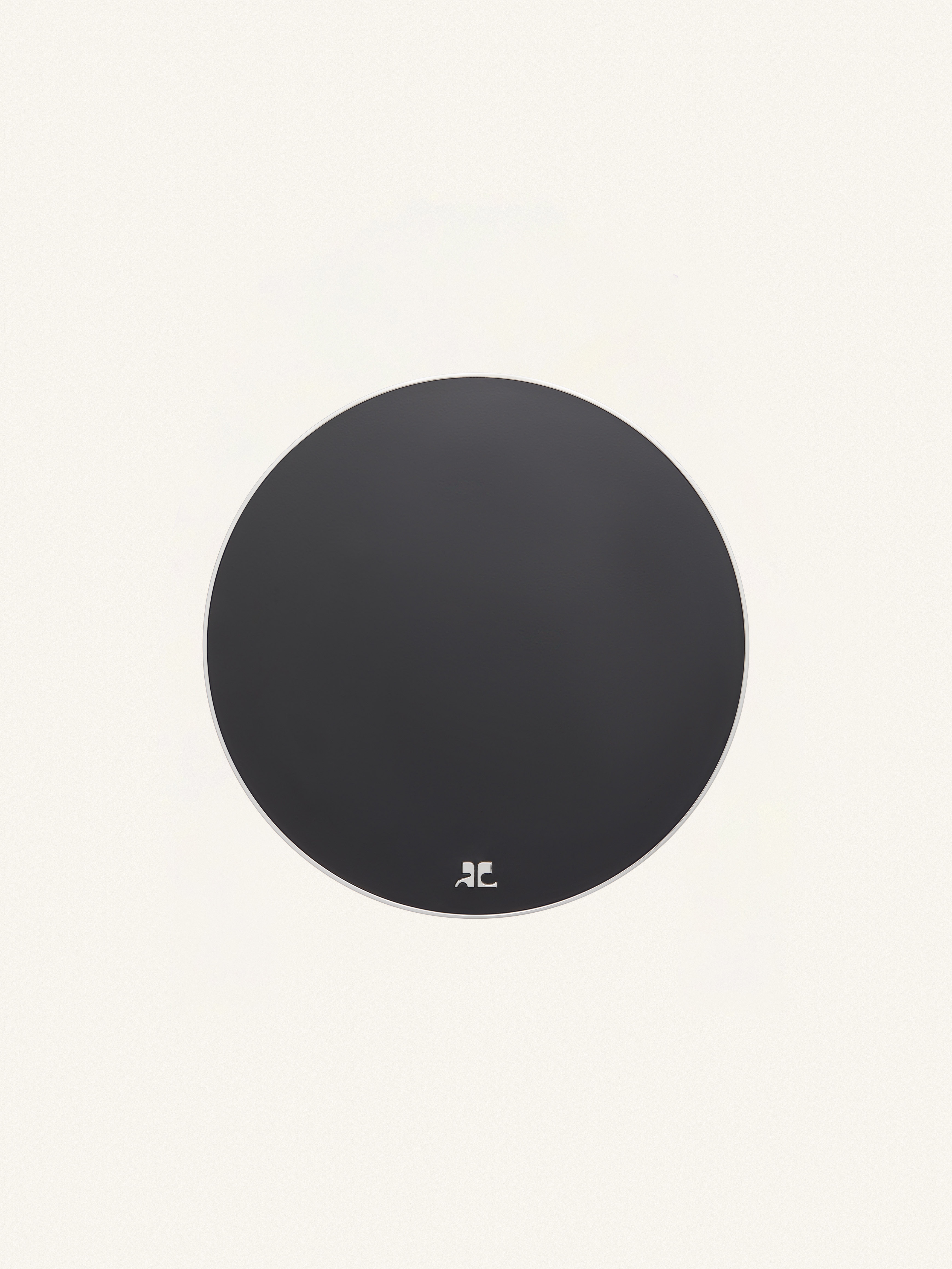 FLAT CIRCLE EARRING - 1