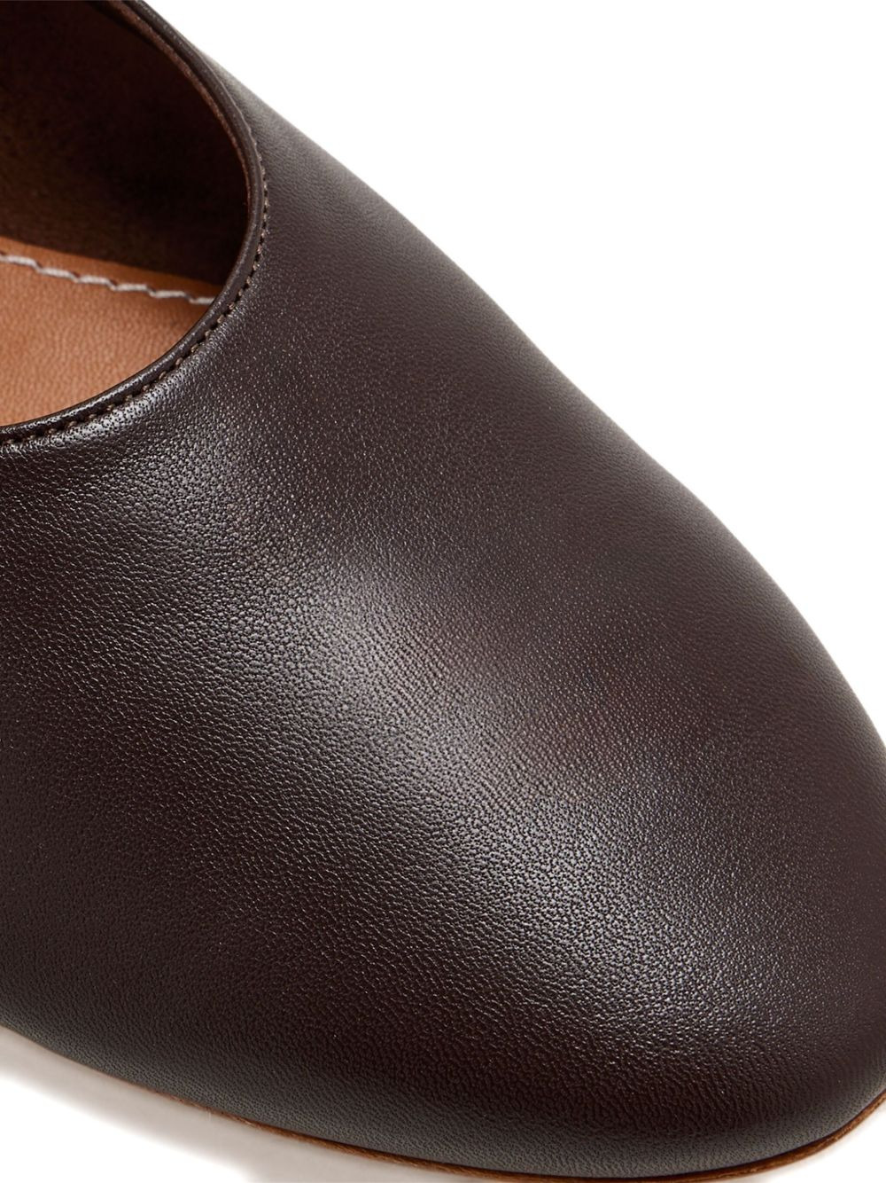 Alba leather ballet flats - 4