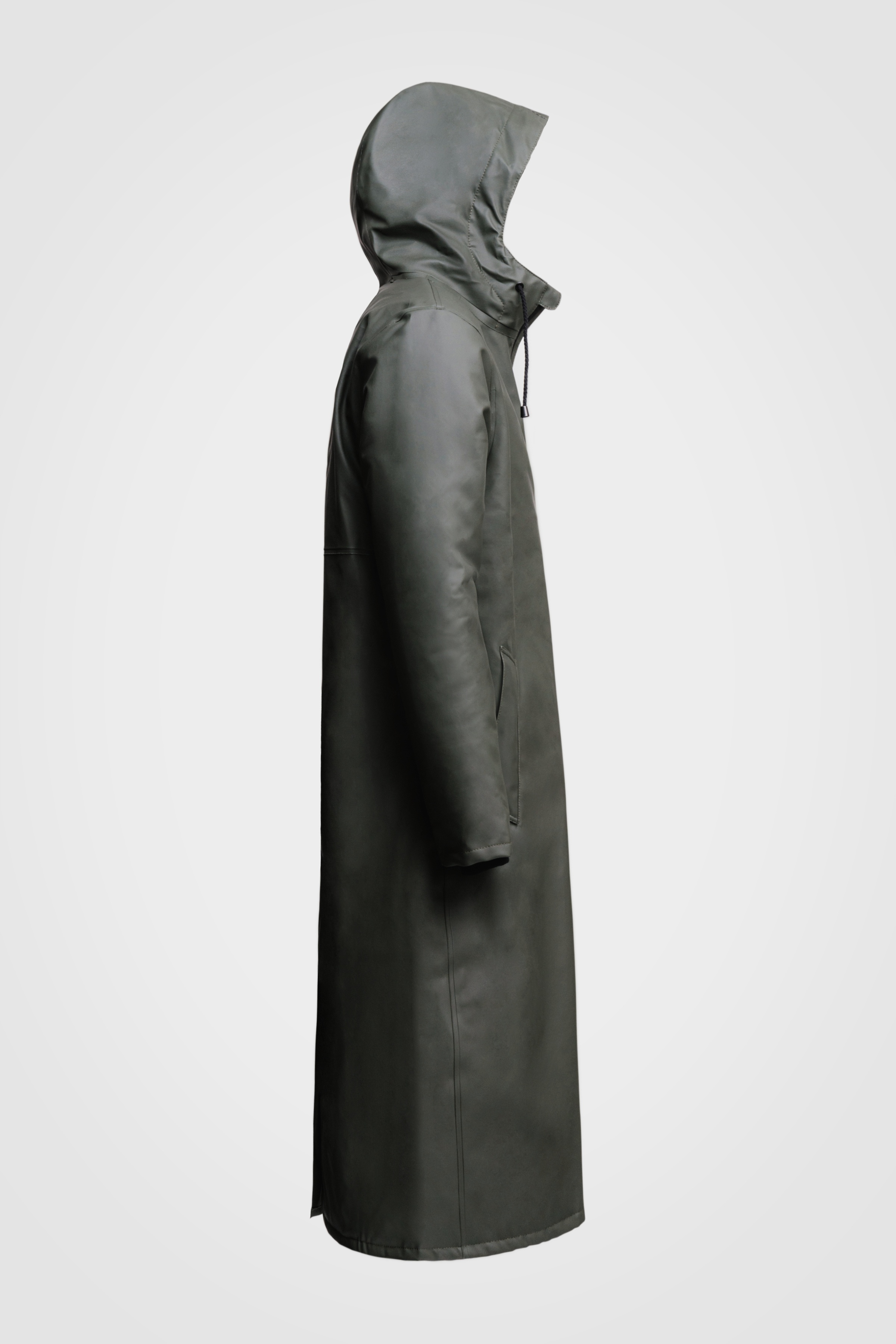 Stockholm Long Winter Jacket Green - 5