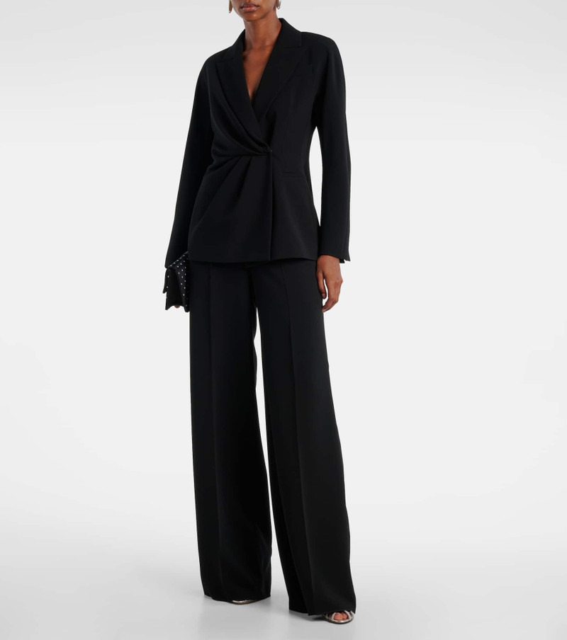 Max Mara High-rise cady wide-leg pants outlook