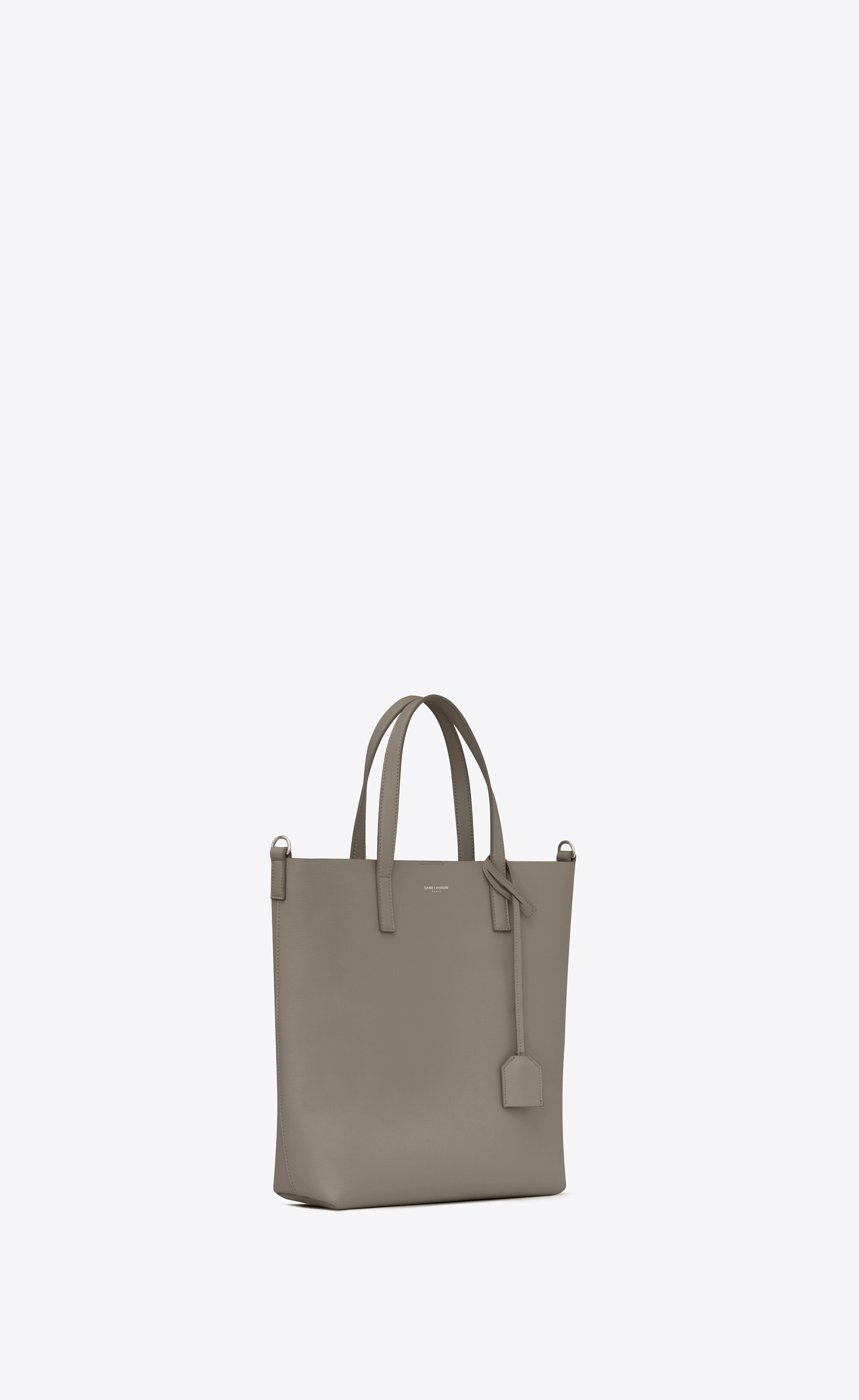 shopping bag saint laurent toy in supple leather - 6