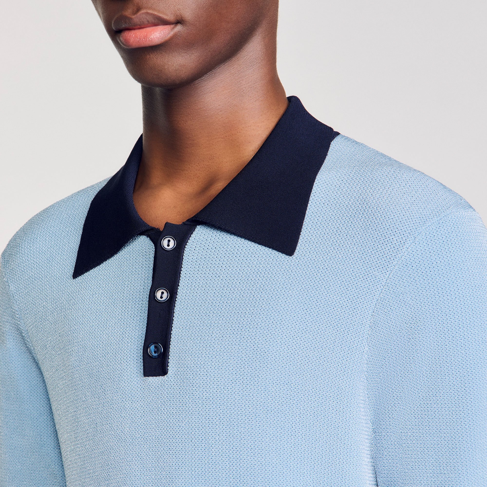TWO-TONE POLO SHIRT - 3