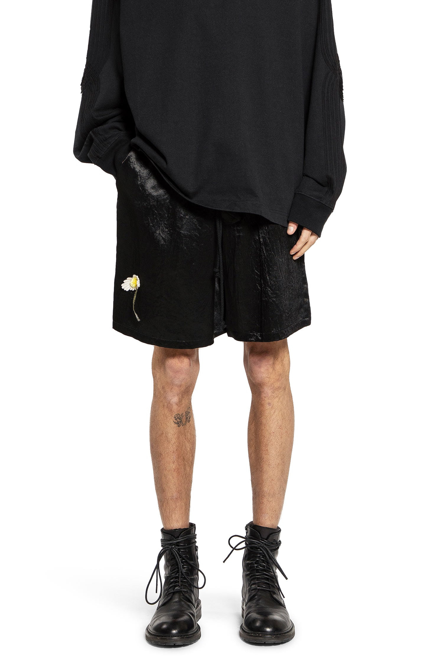 Flower Elasticated Shorts - 5
