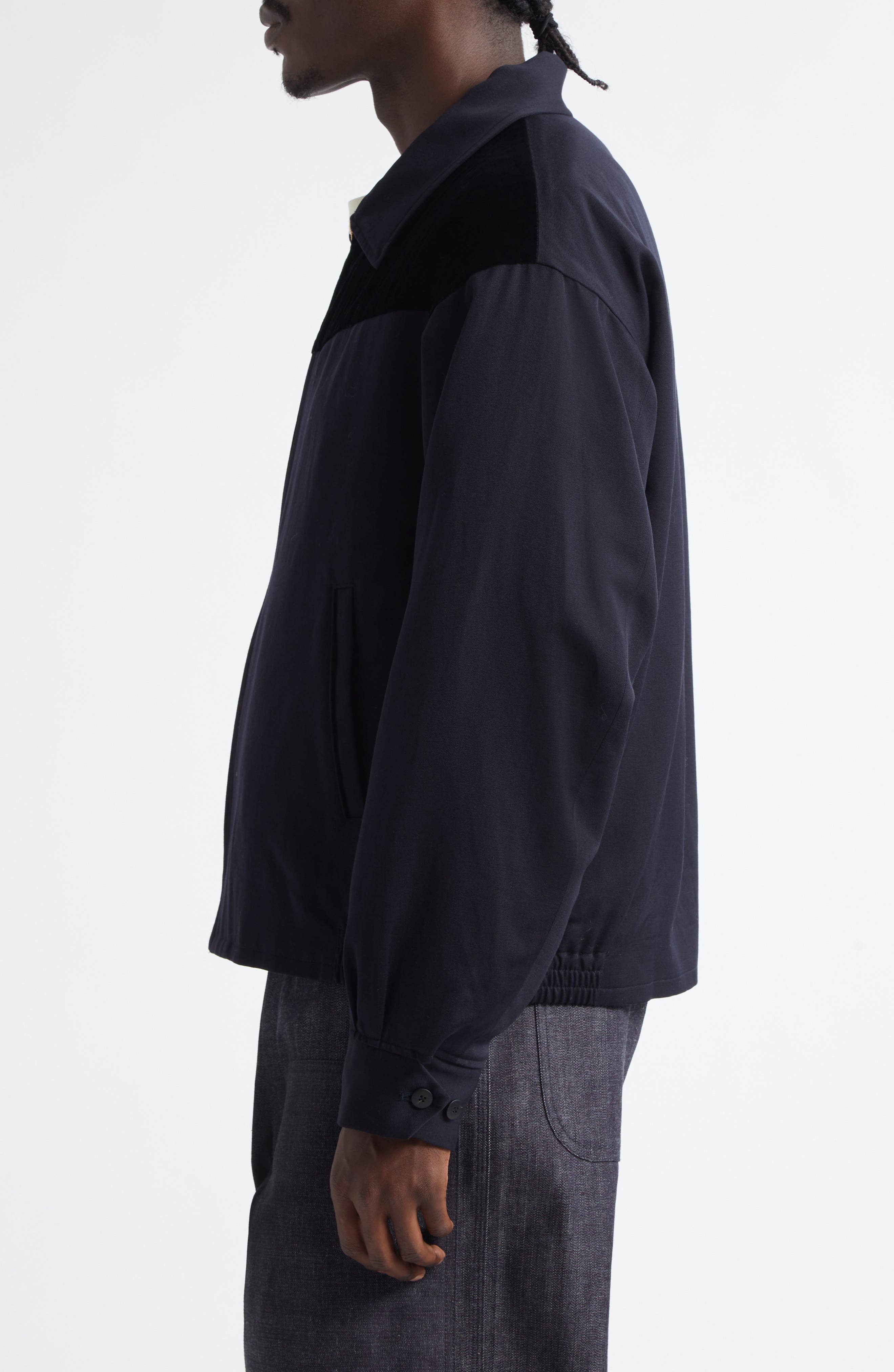 VISVIM Mayfield Swing Zip Jacket in Navy at Nordstrom - 4