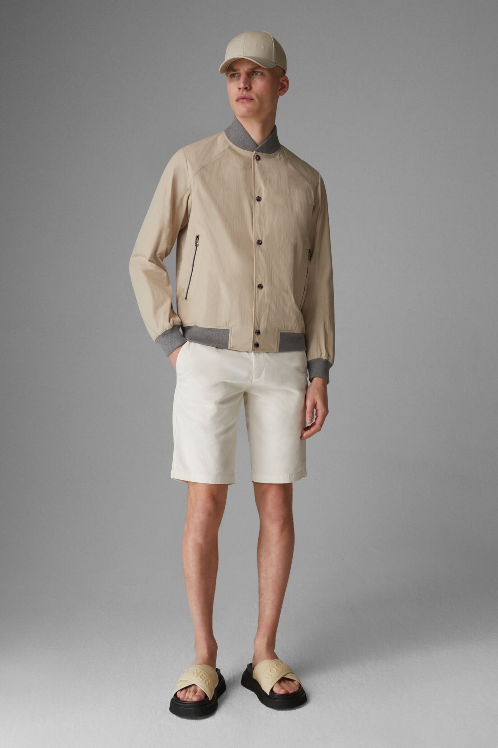 Jonas Blouson in Beige - 4