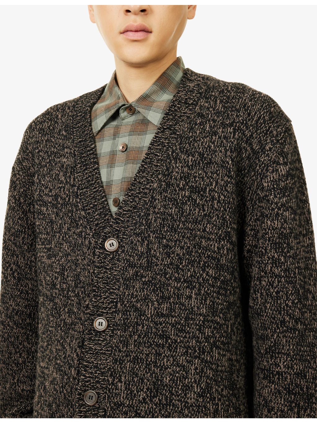 Academy Wool Knitted Cardigan - 5