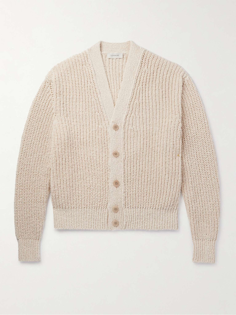 Ribbed Cotton Cardigan 1