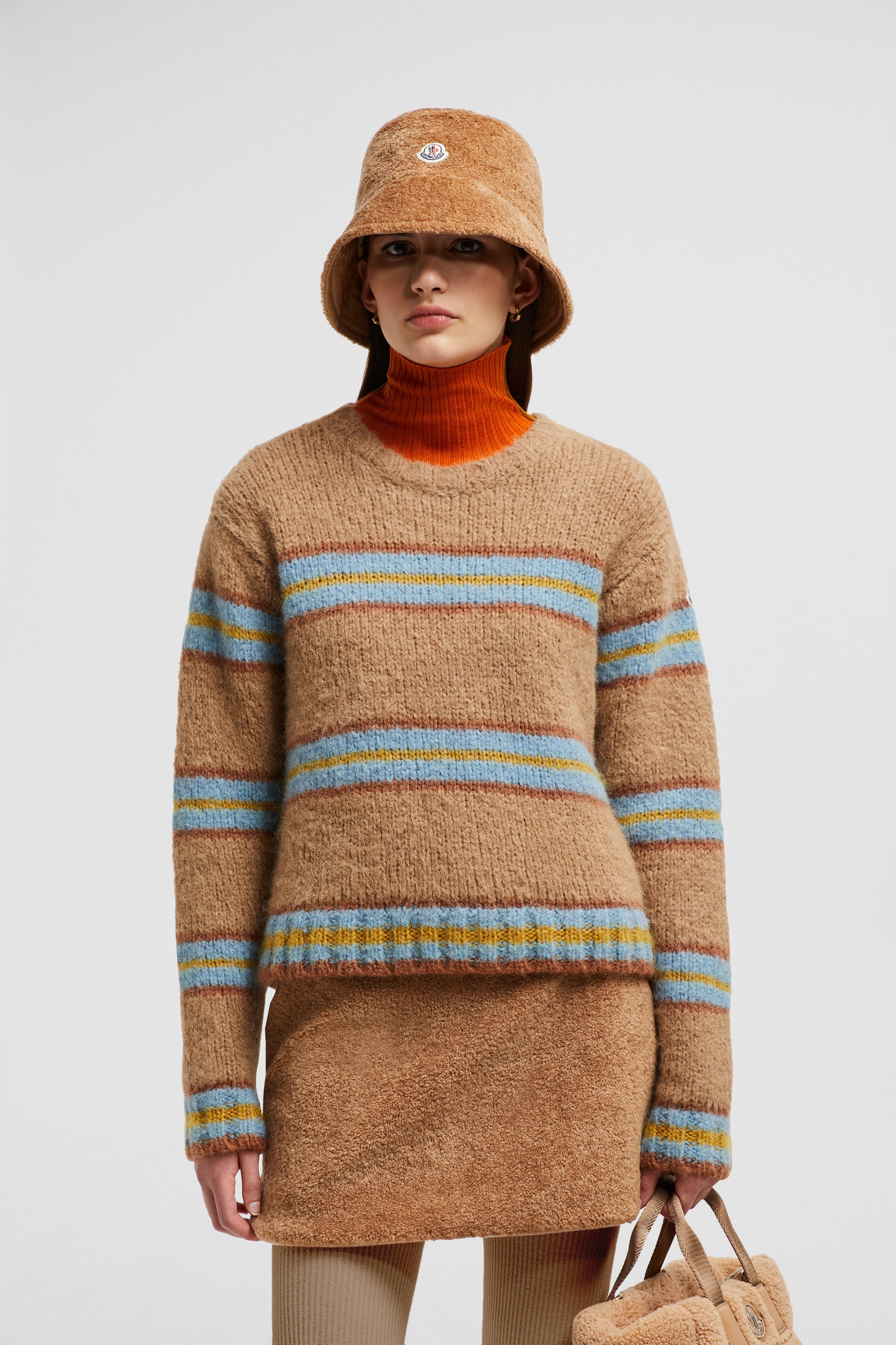 Striped Alpaca Blend Sweater - 2