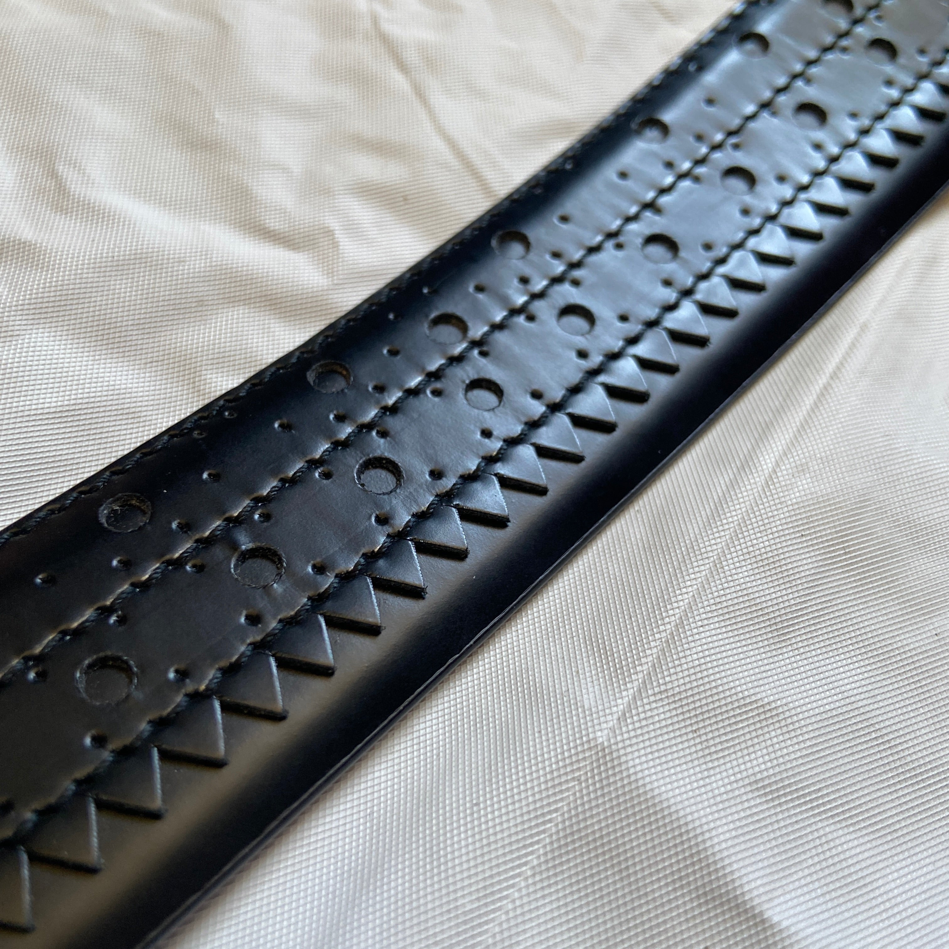 Jean Paul Gaultier spike leather belt - 5