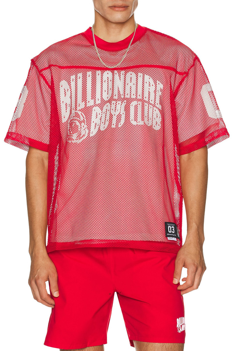 BILLIONAIRE BOYS CLUB Varsity Football Jersey Short Sleeve Tee outlook