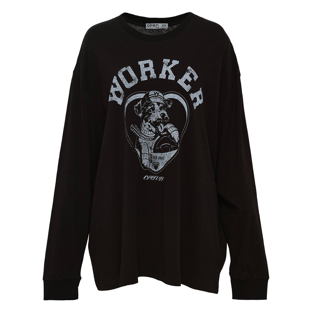 Worker Pet Club Long Sleeve Sweatshirt - 1