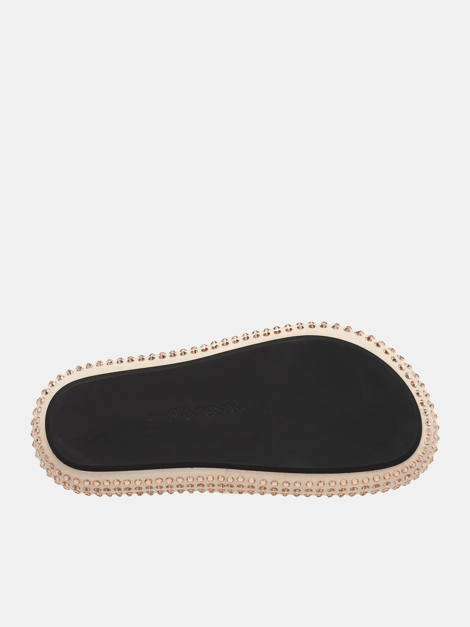 Crystal Bumper Platform Sandals - 6