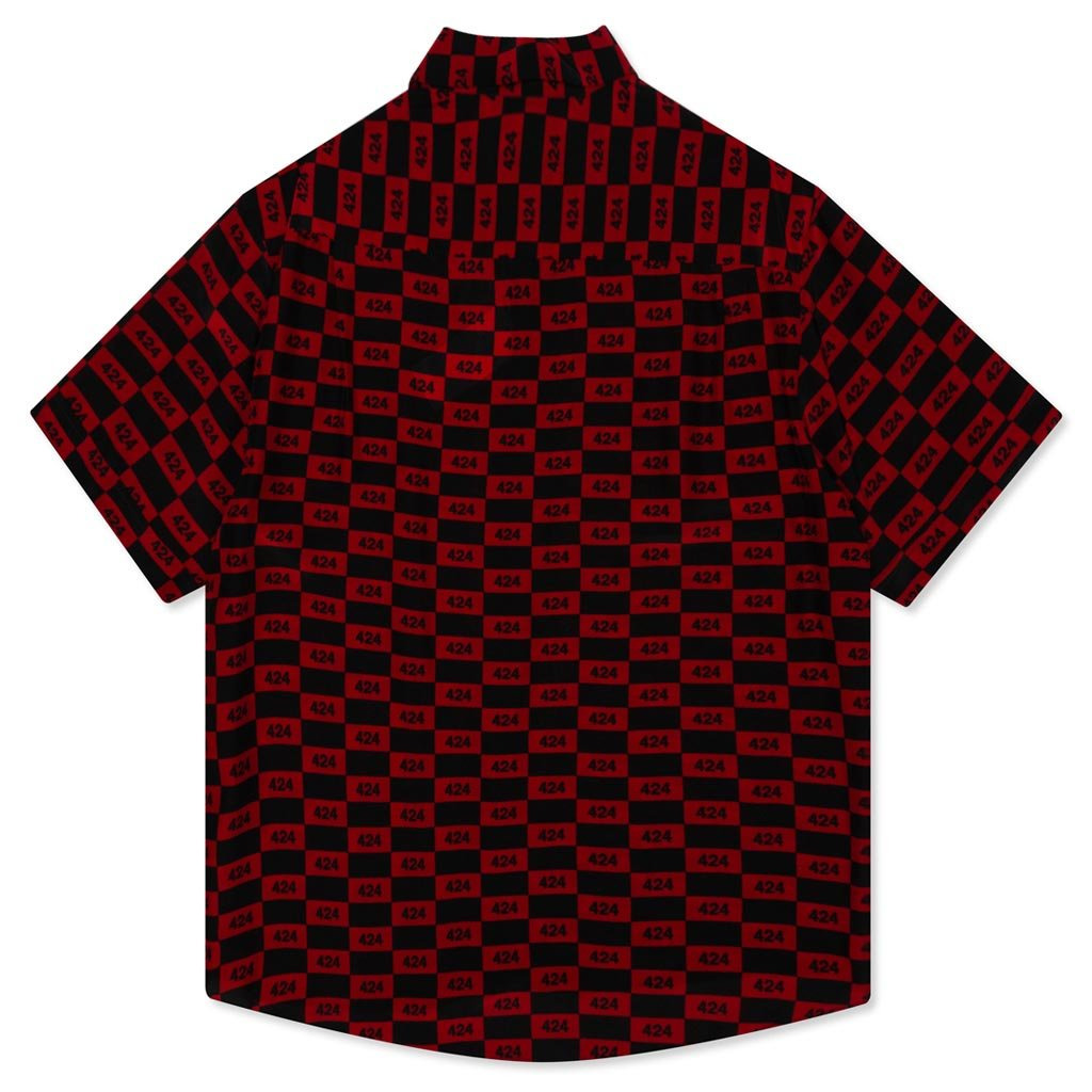 424 2002 S/S TEE - RED - 2