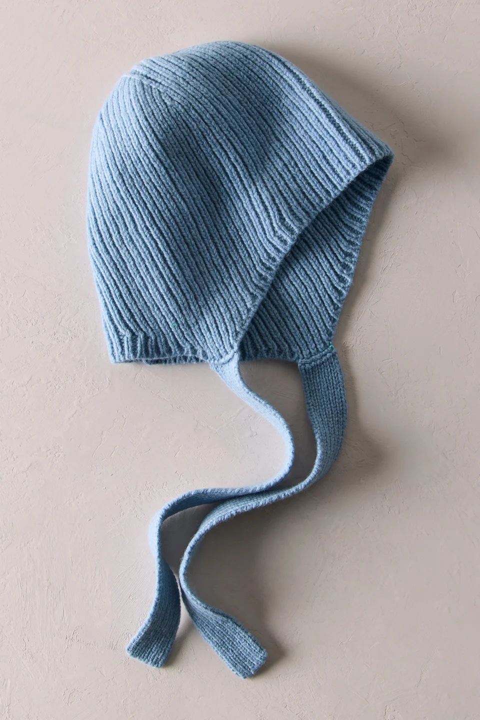 Soft Wool Tied Bonnet Hat - 1