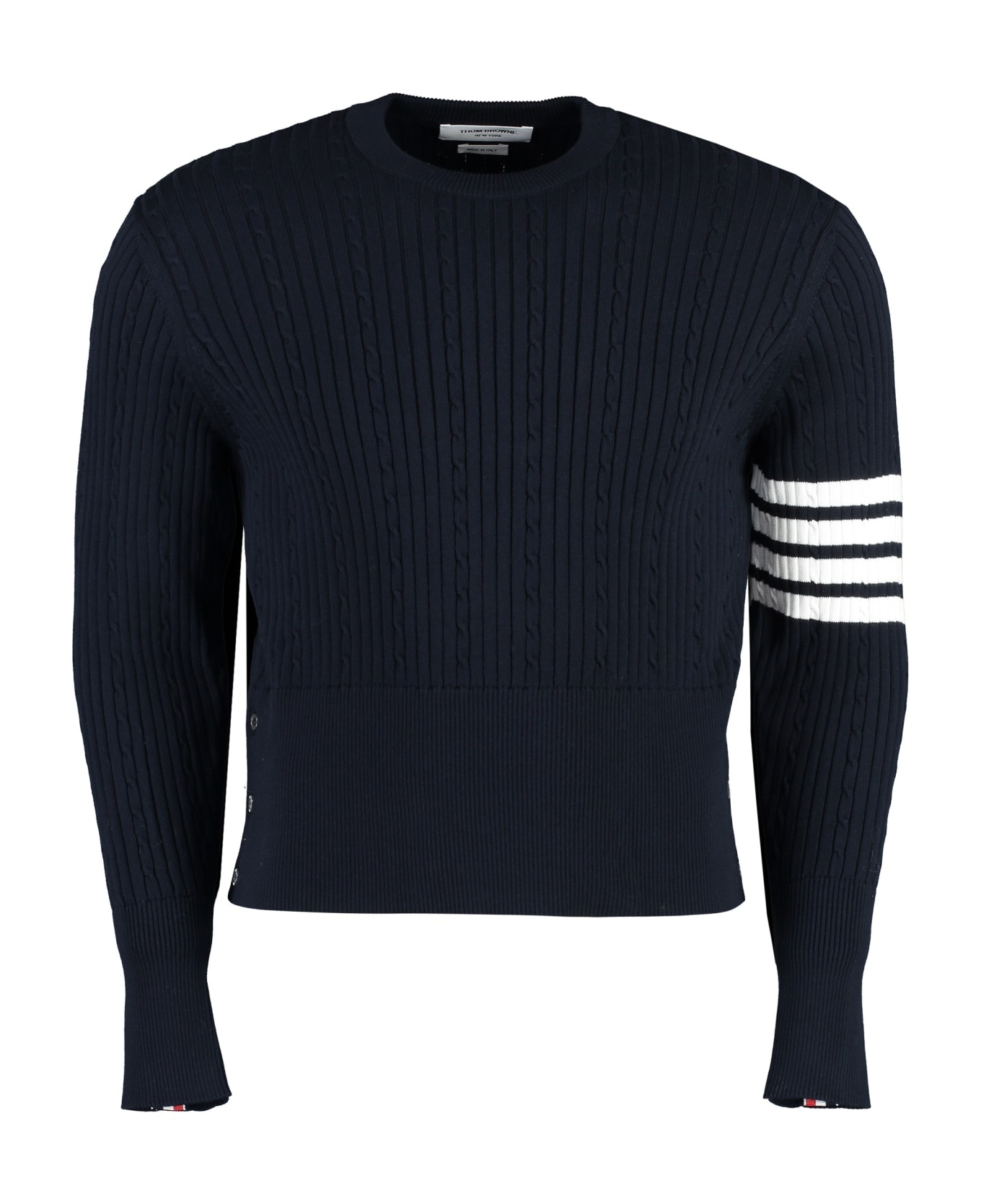Long Sleeve Crew-neck Sweater - 1