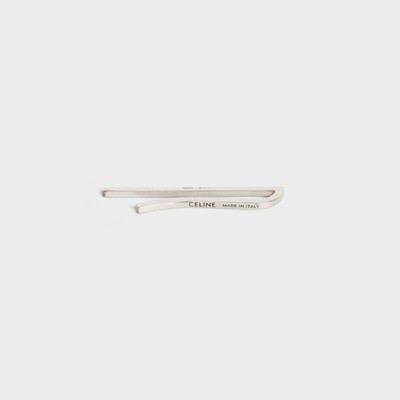 CELINE Aiguise Thin Tie Pin in Sterling Silver outlook