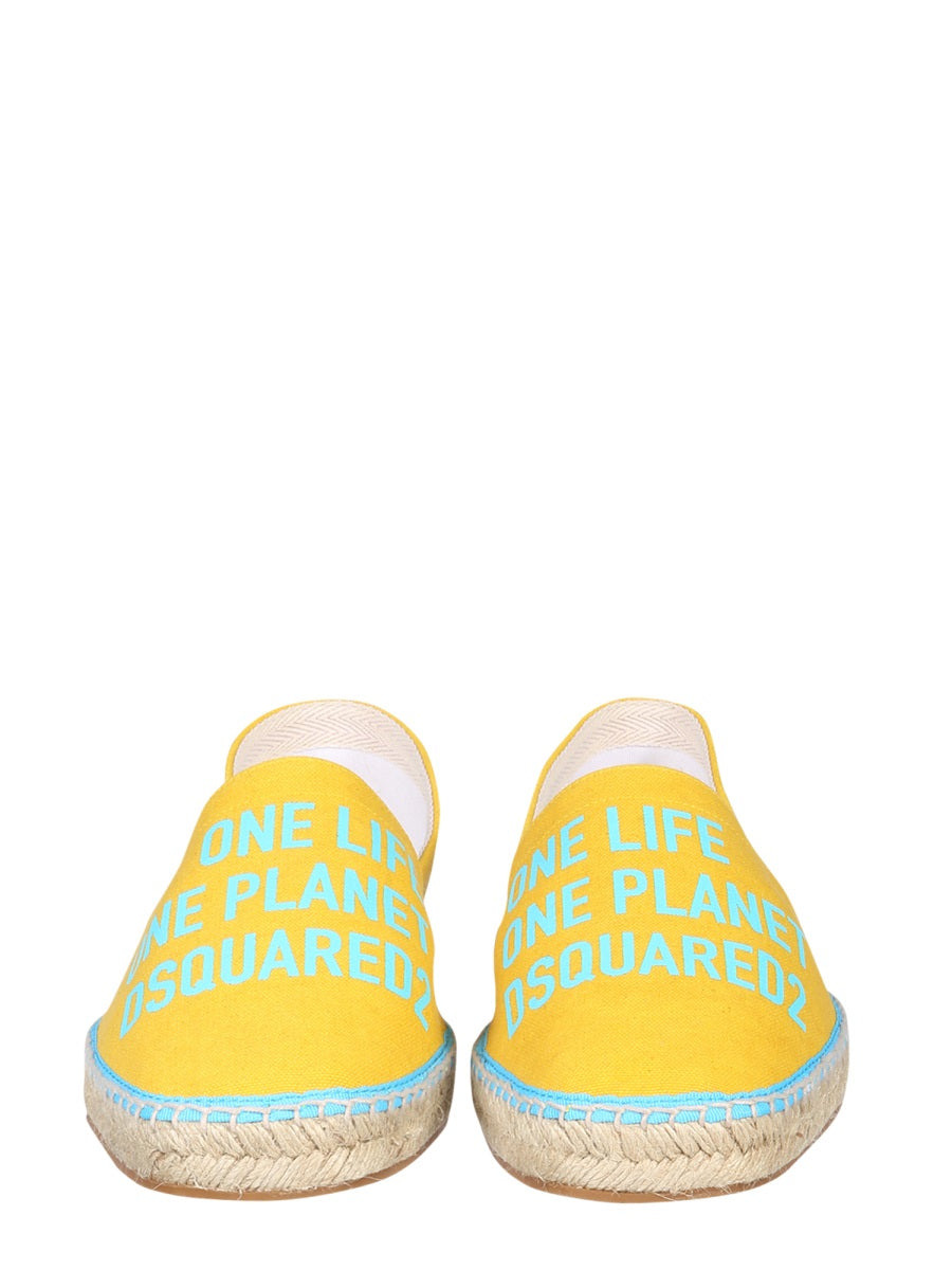 Dsquared Men Organic Canvas Espadrille - 2