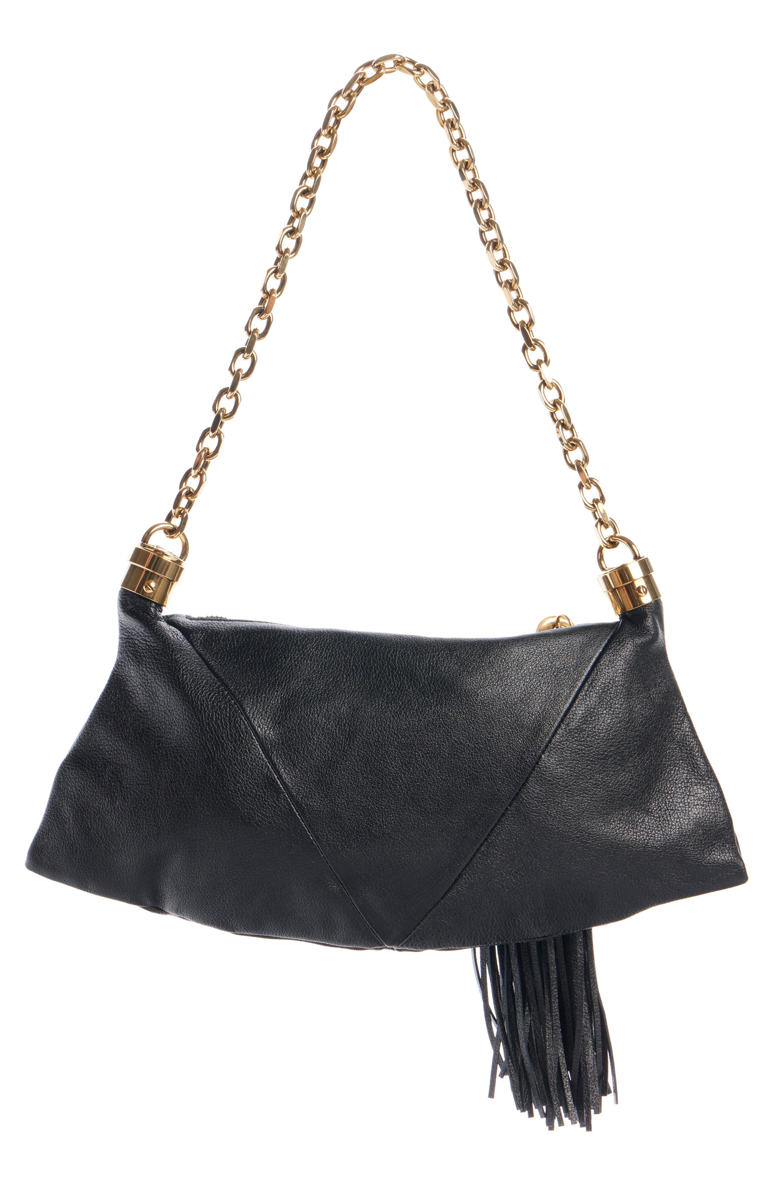 Chloé Small Foulard Shoulder Bag in Black at Nordstrom - 3