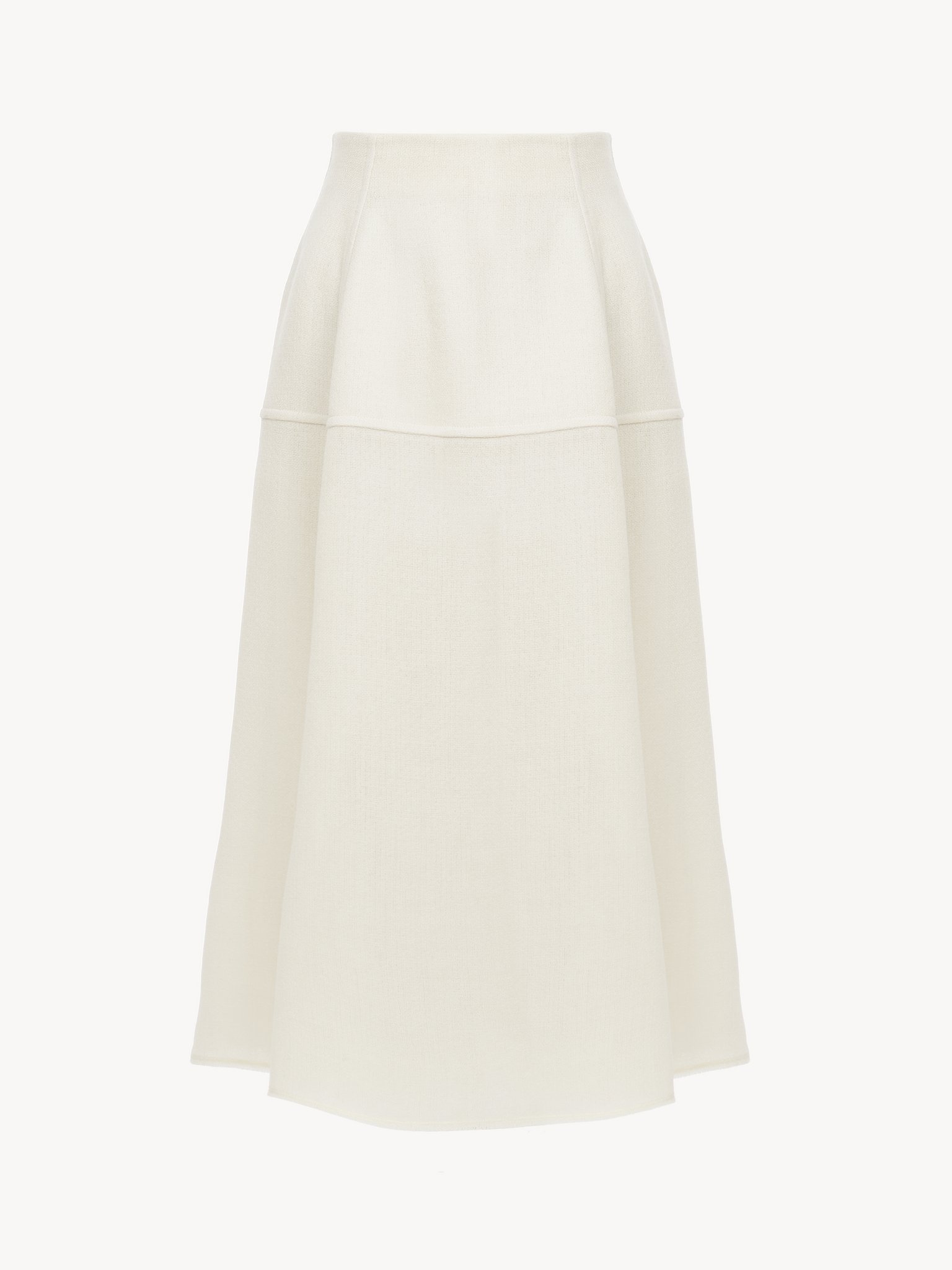 FLARED MID-LENGTH SKIRT - 3