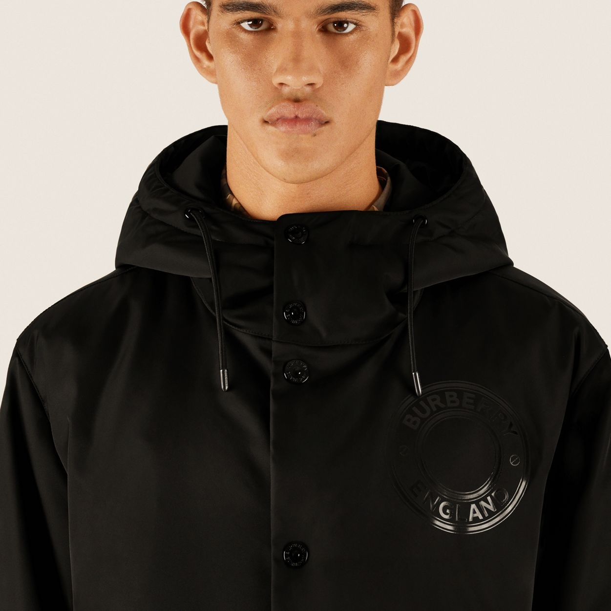 Logo Graphic Technical Twill Parka - 3